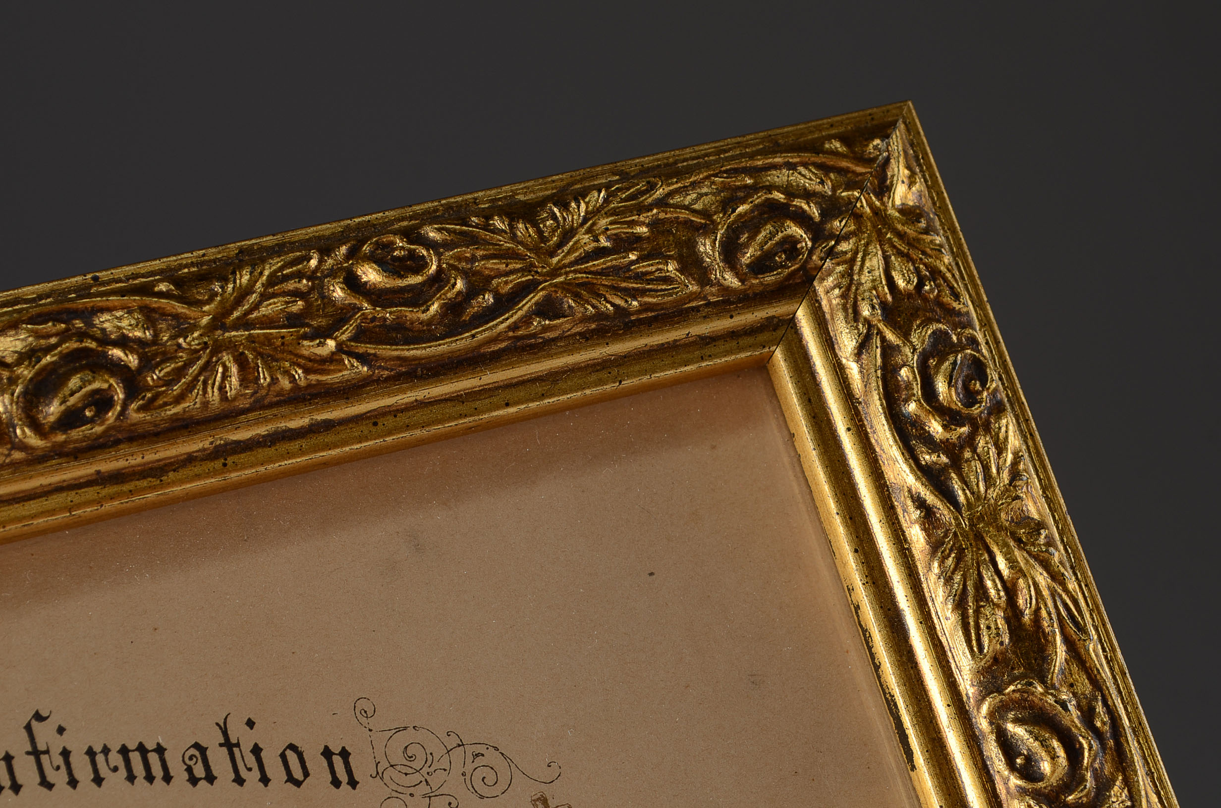 Pair of Framed of Confirmation Records