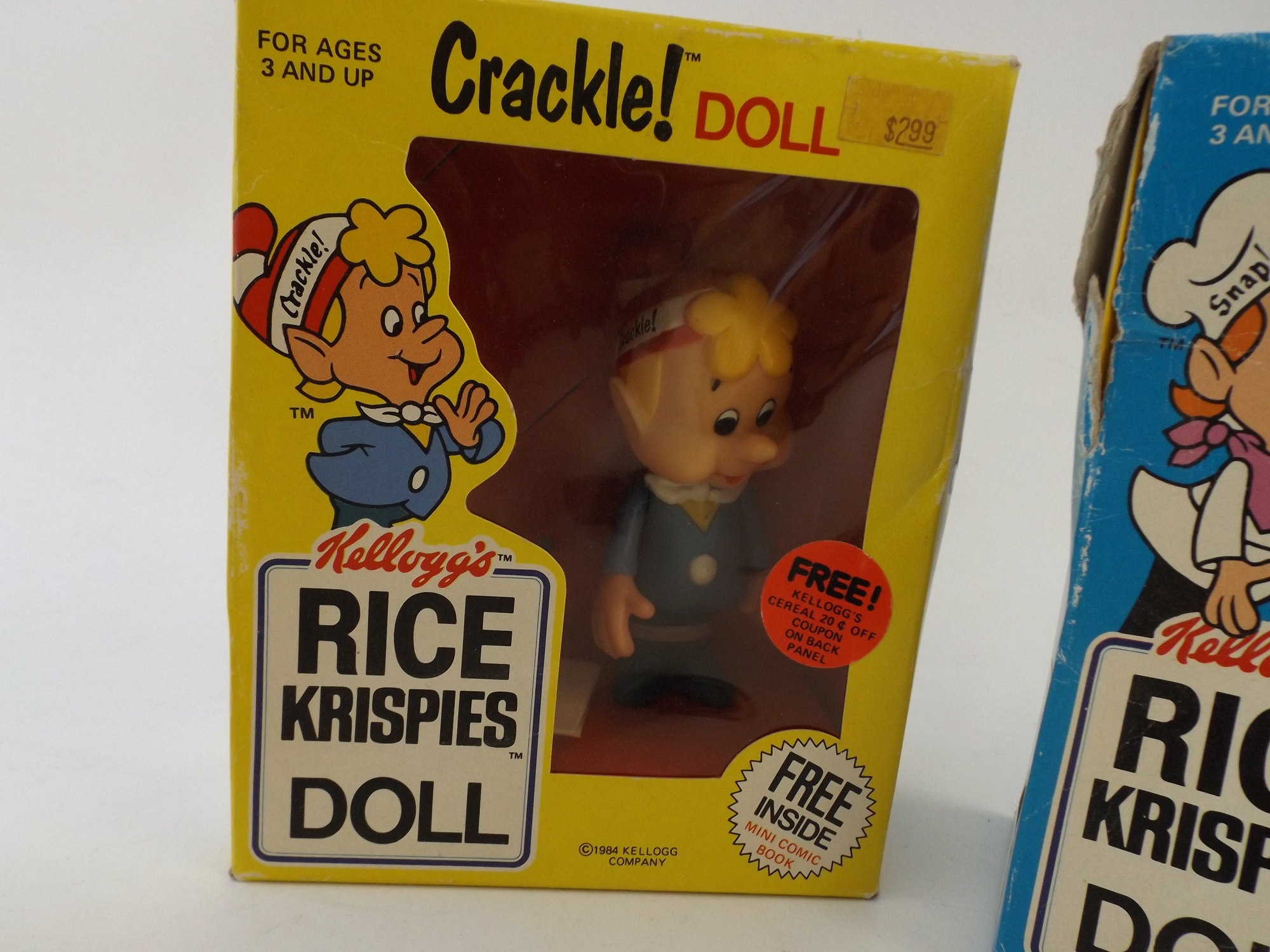 Rice Krispies Collector Poseable Dolls, Unopened