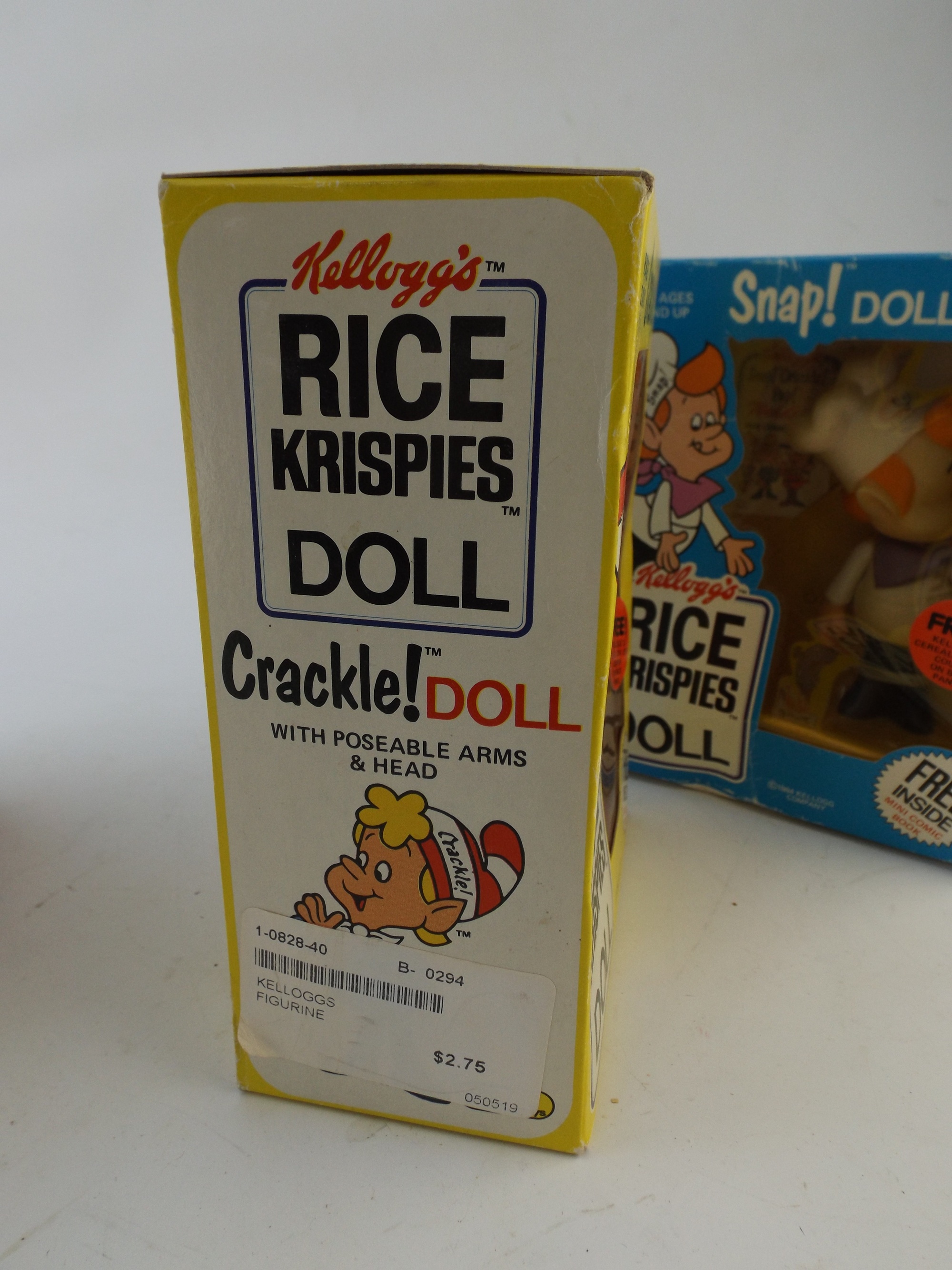 Rice Krispies Collector Poseable Dolls, Unopened