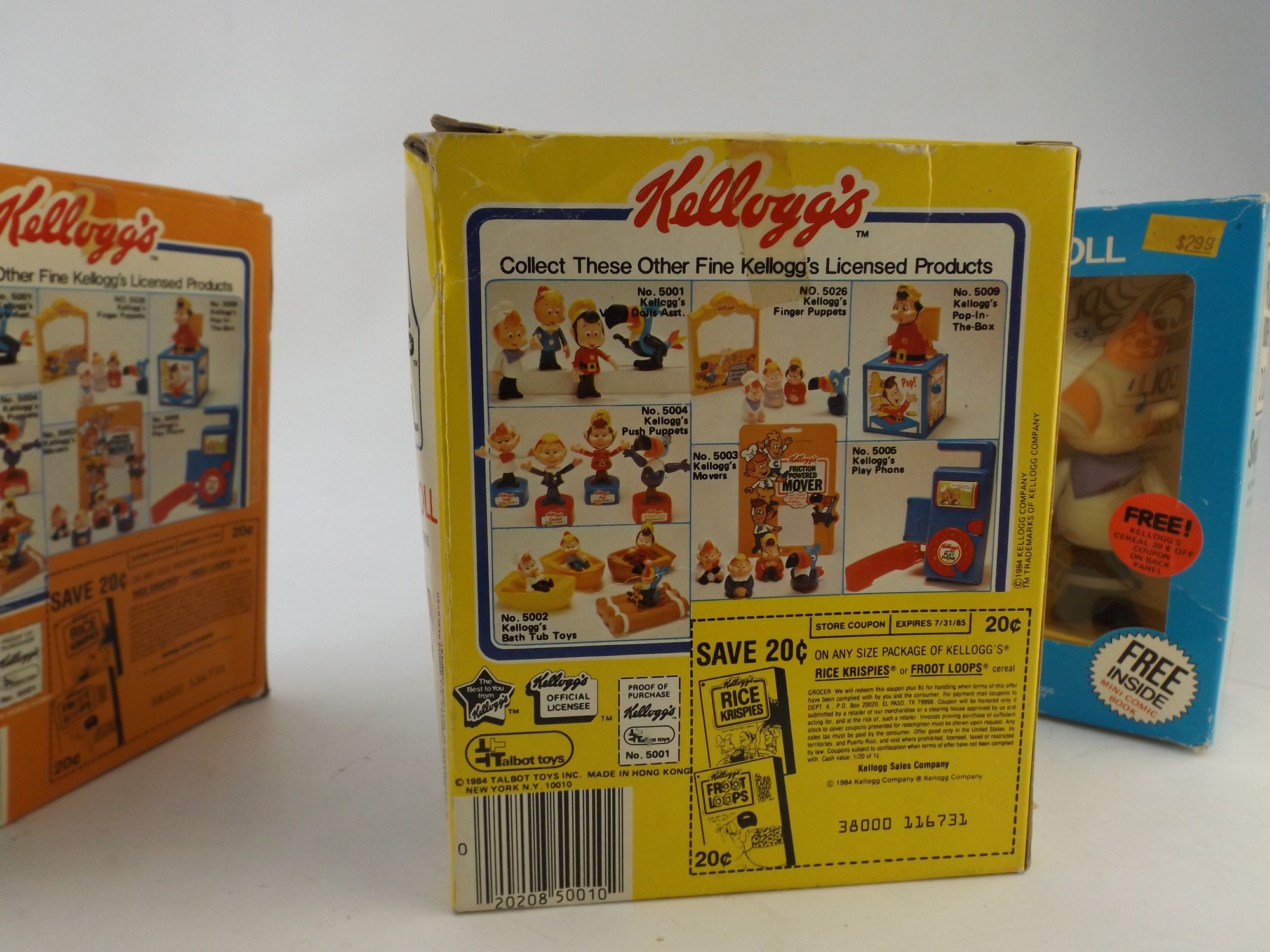 Rice Krispies Collector Poseable Dolls, Unopened