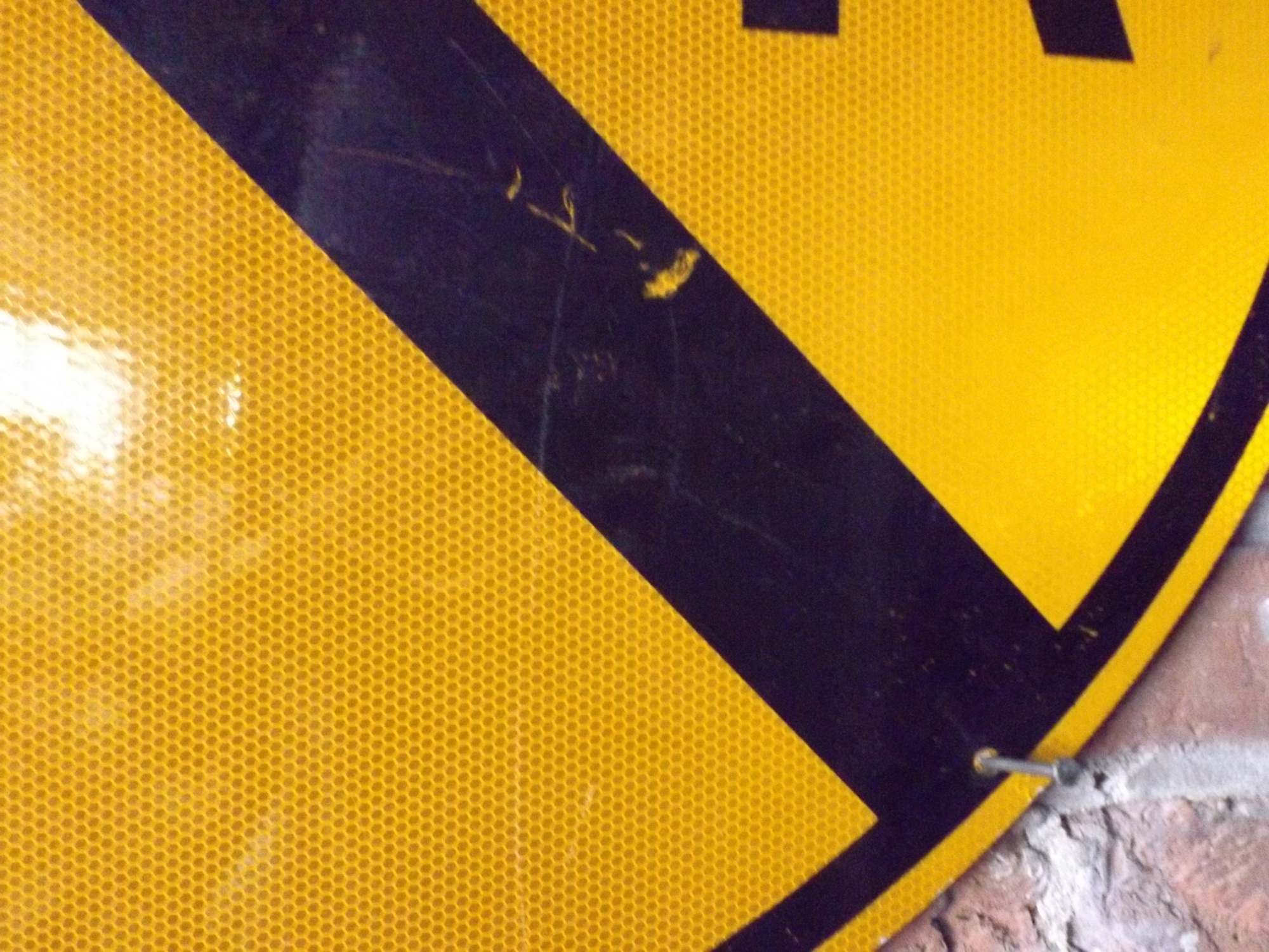 Metal Railroad Crossing Sign