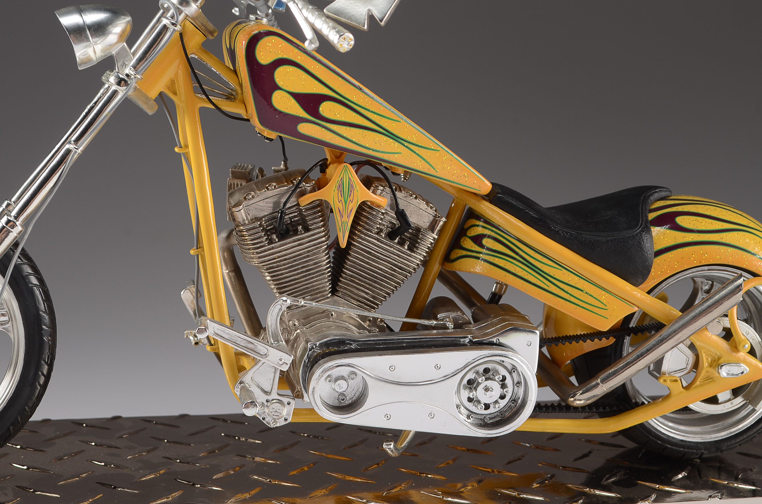 Huge Scale Model Custom Designed Motorcycle