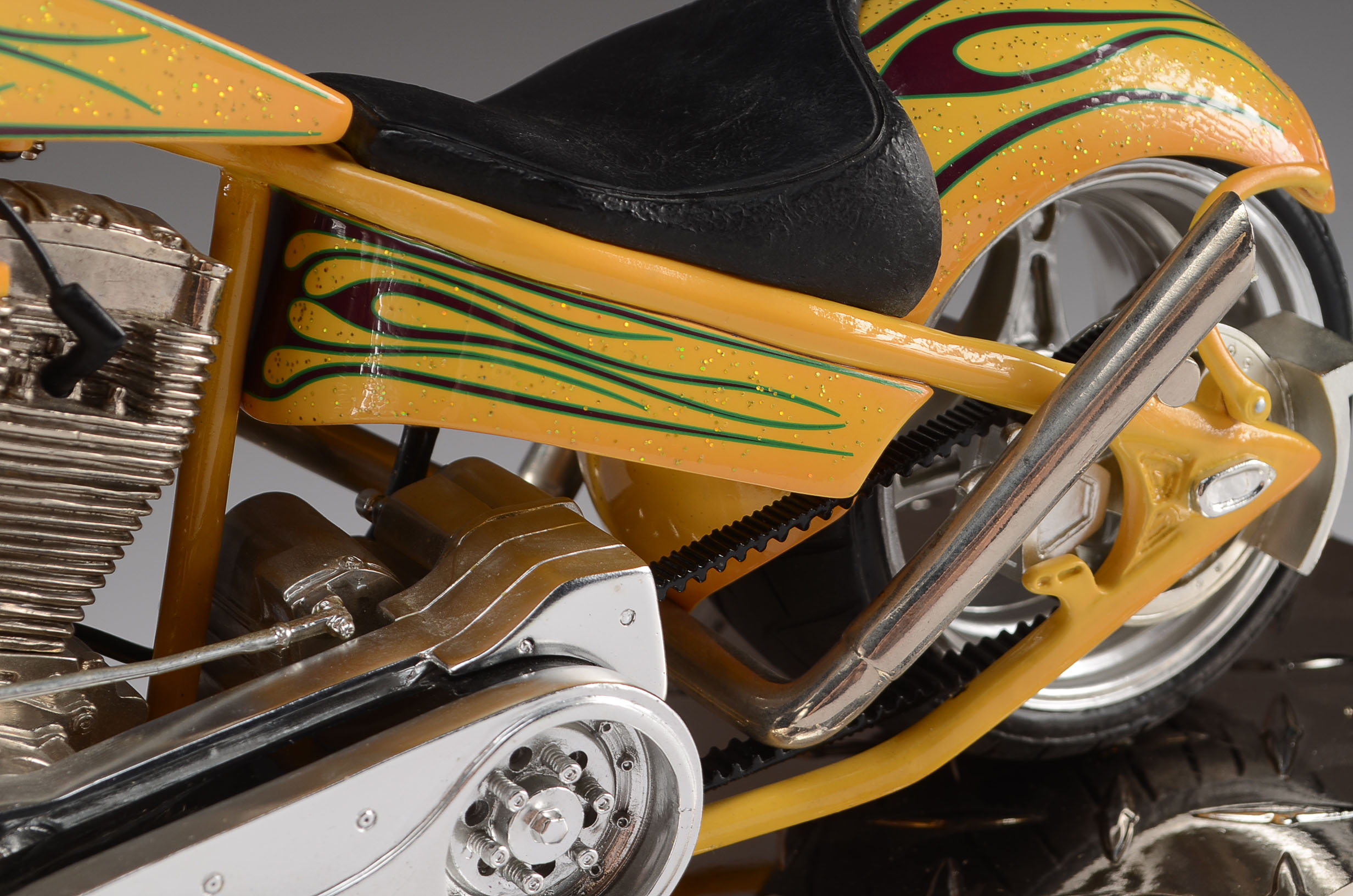 Huge Scale Model Custom Designed Motorcycle