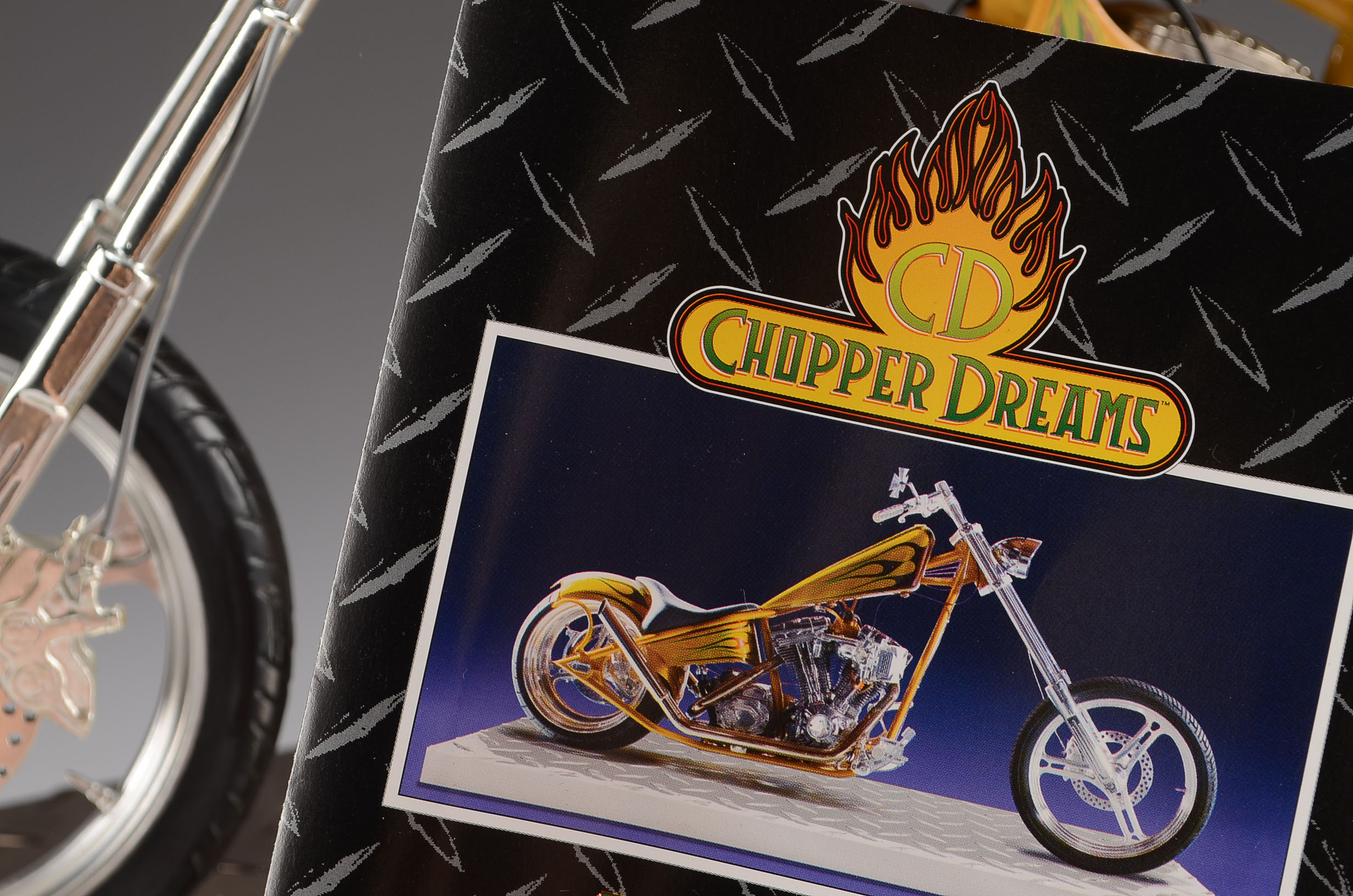 Huge Scale Model Custom Designed Motorcycle