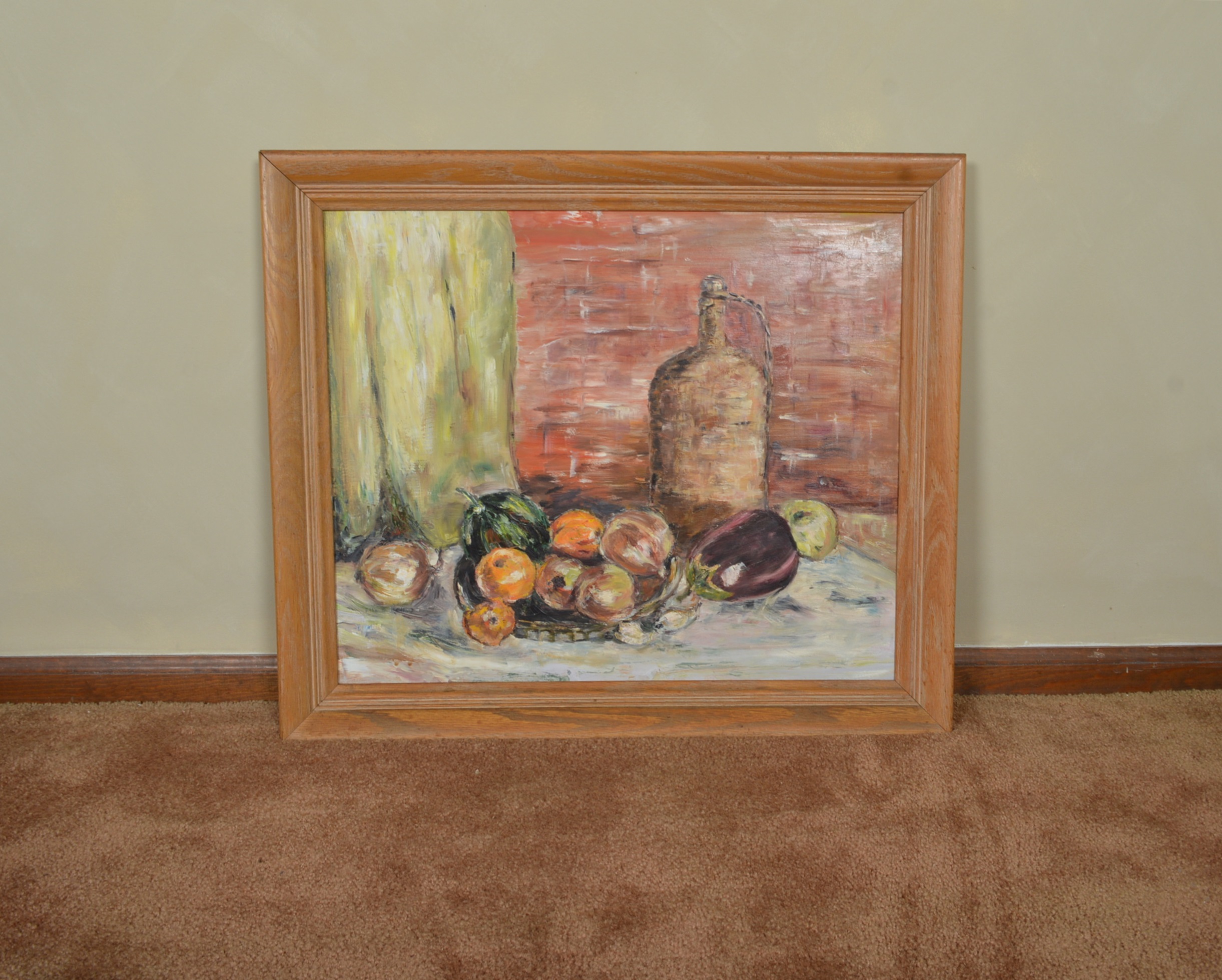 Still Life Oil on Canvas