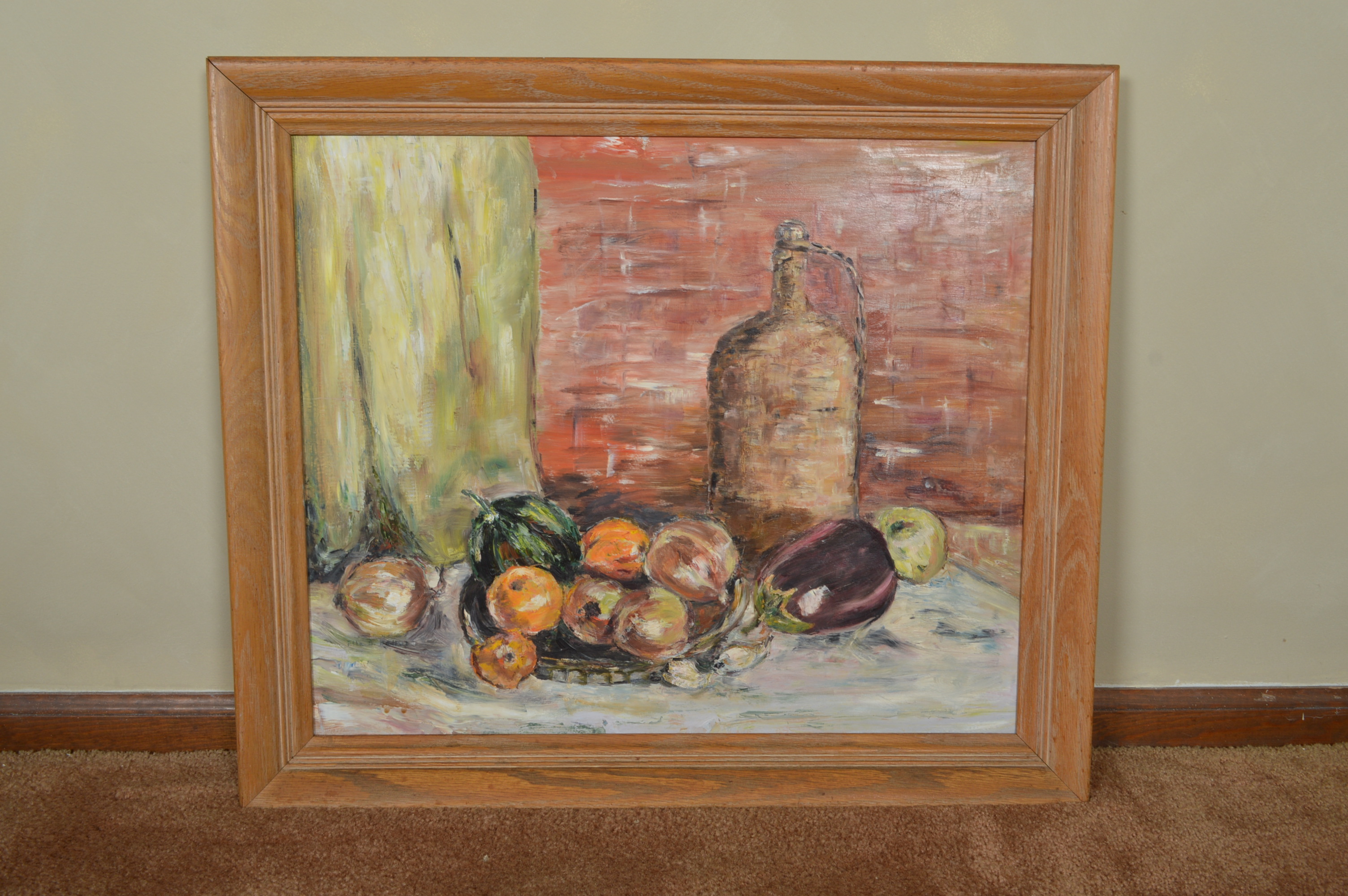 Still Life Oil on Canvas