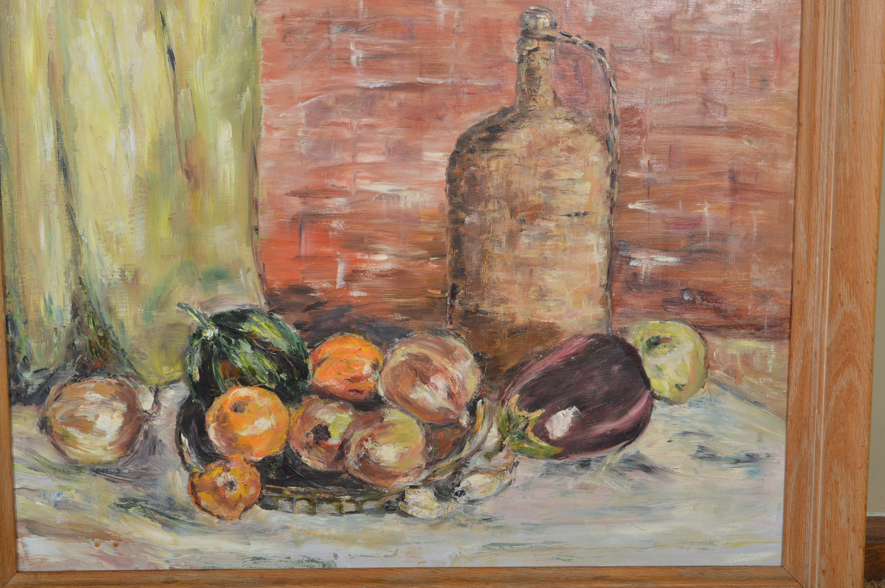 Still Life Oil on Canvas