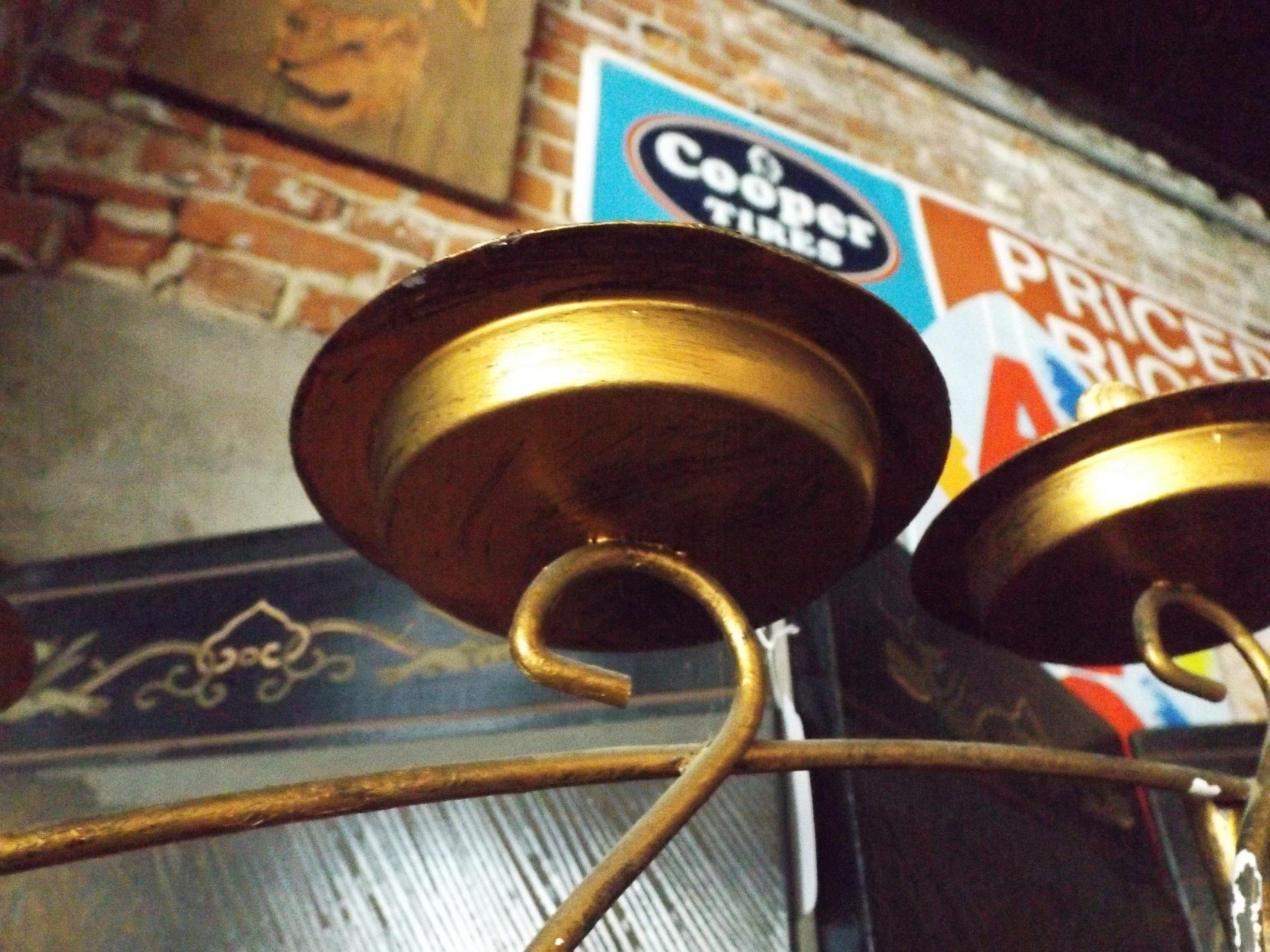 Vintage Floor Candelabra