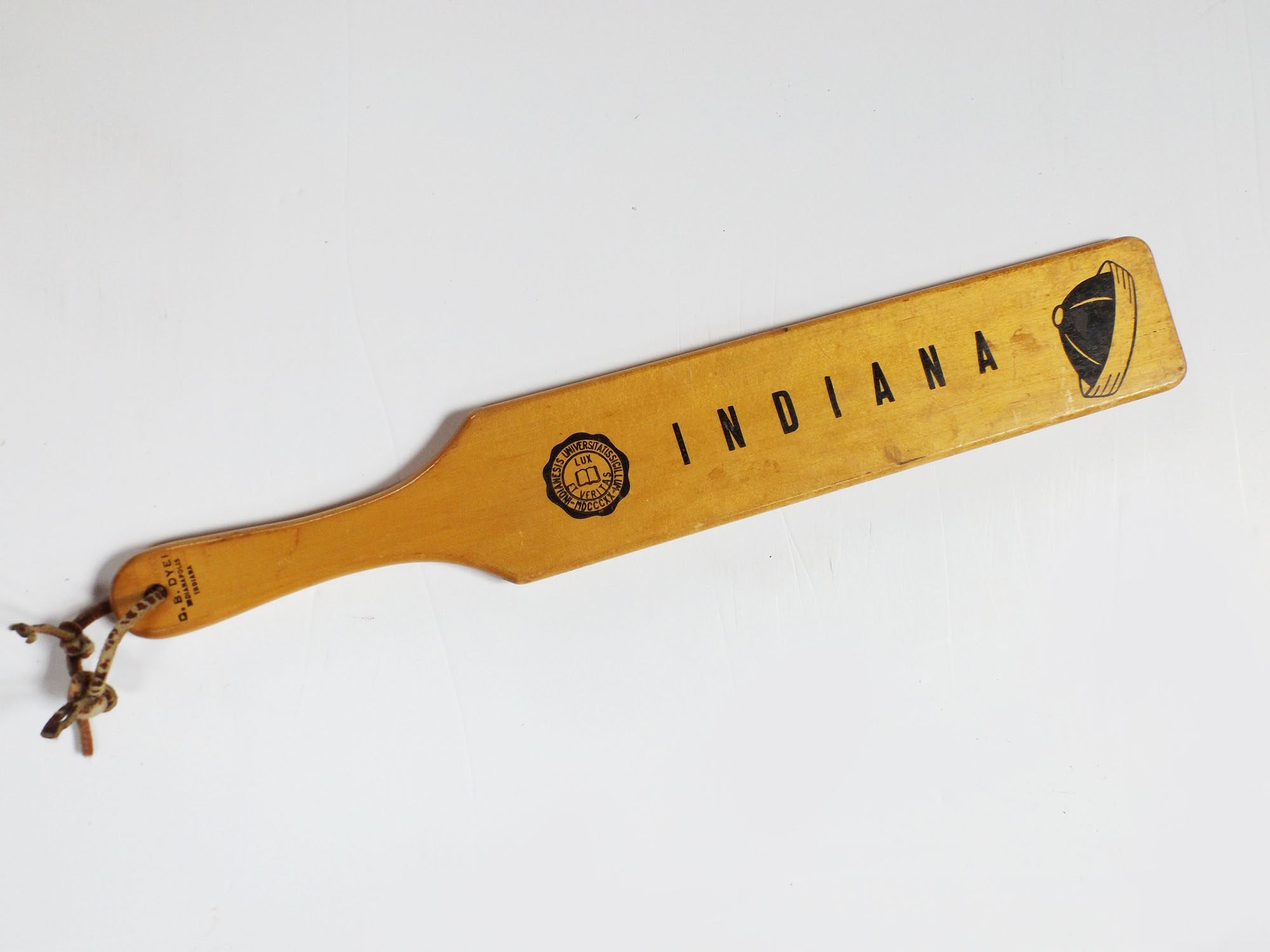 Retro Indiana University SAE Frat Paddle