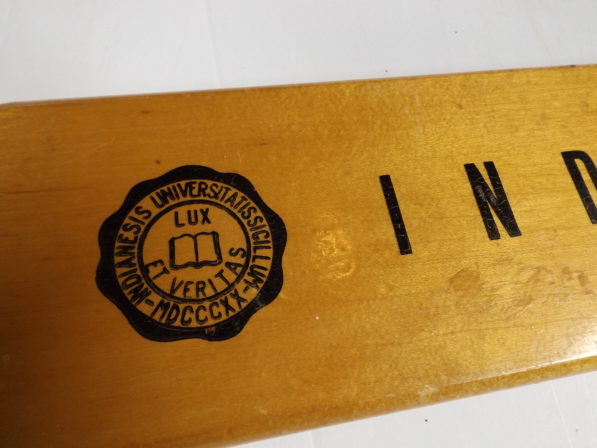 Retro Indiana University SAE Frat Paddle