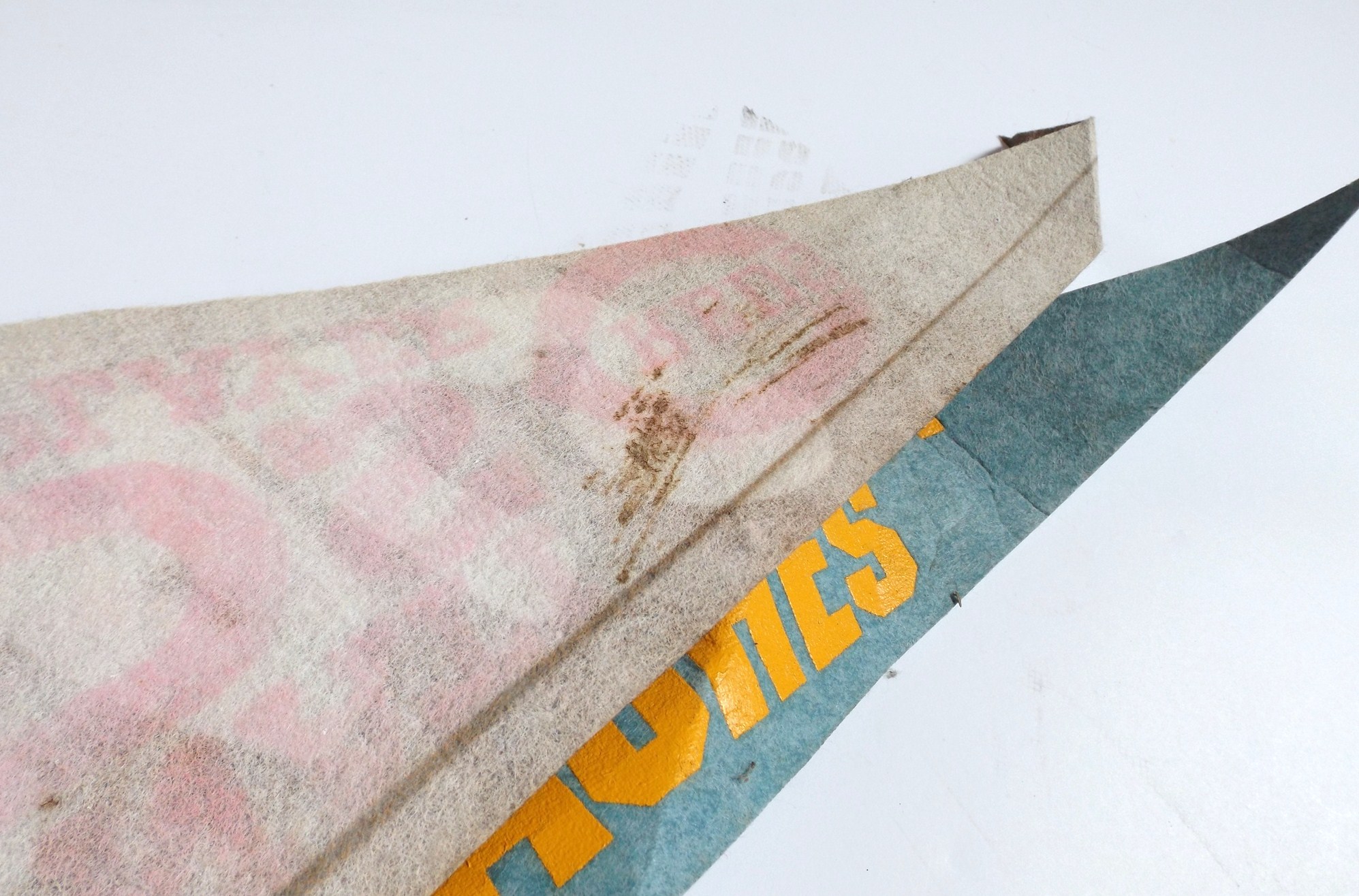 Retro Cincinnati Bengals and Apaches Pennants 