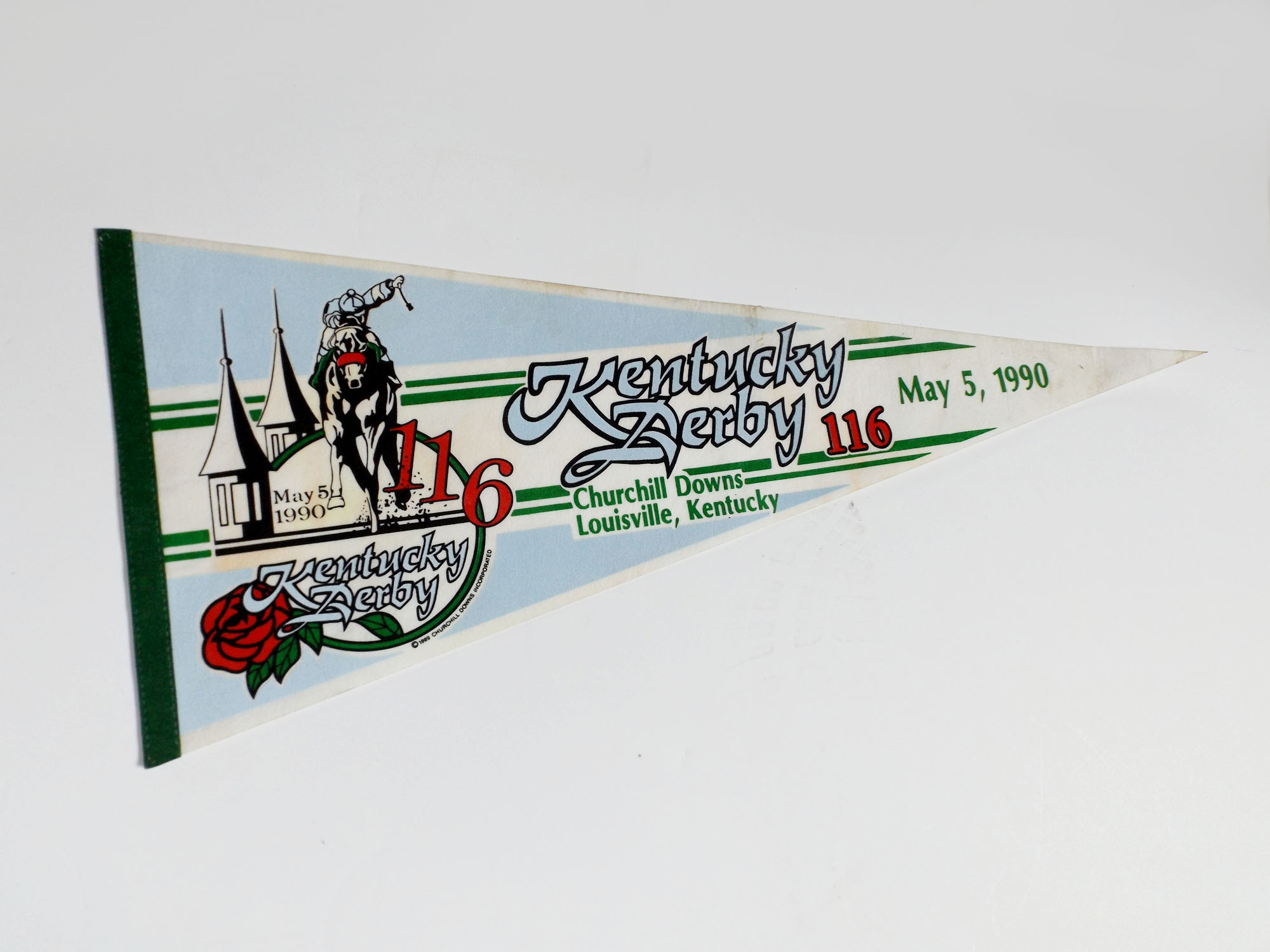 1990 Kentucky Derby Pennant