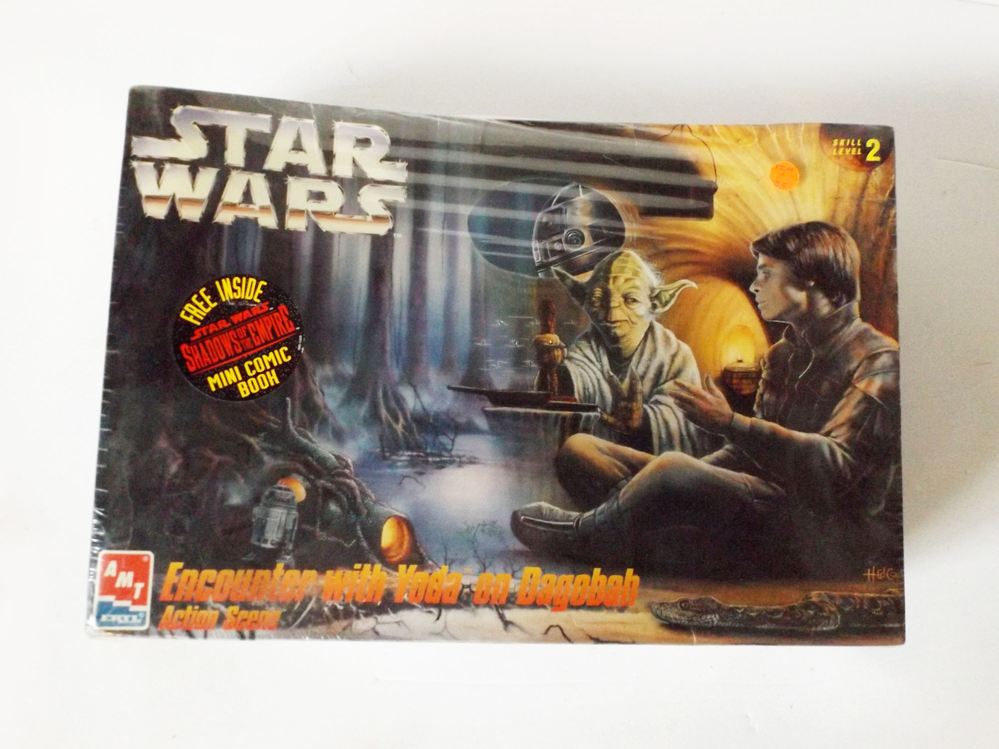 Star Wars Encounter with Yoda on Dagobah Action Scene