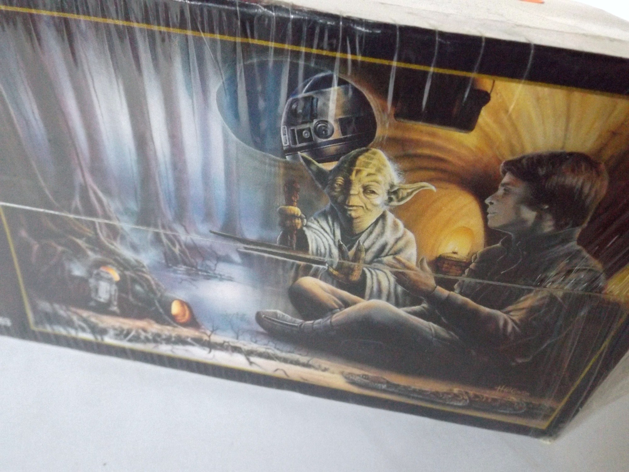 Star Wars Encounter with Yoda on Dagobah Action Scene