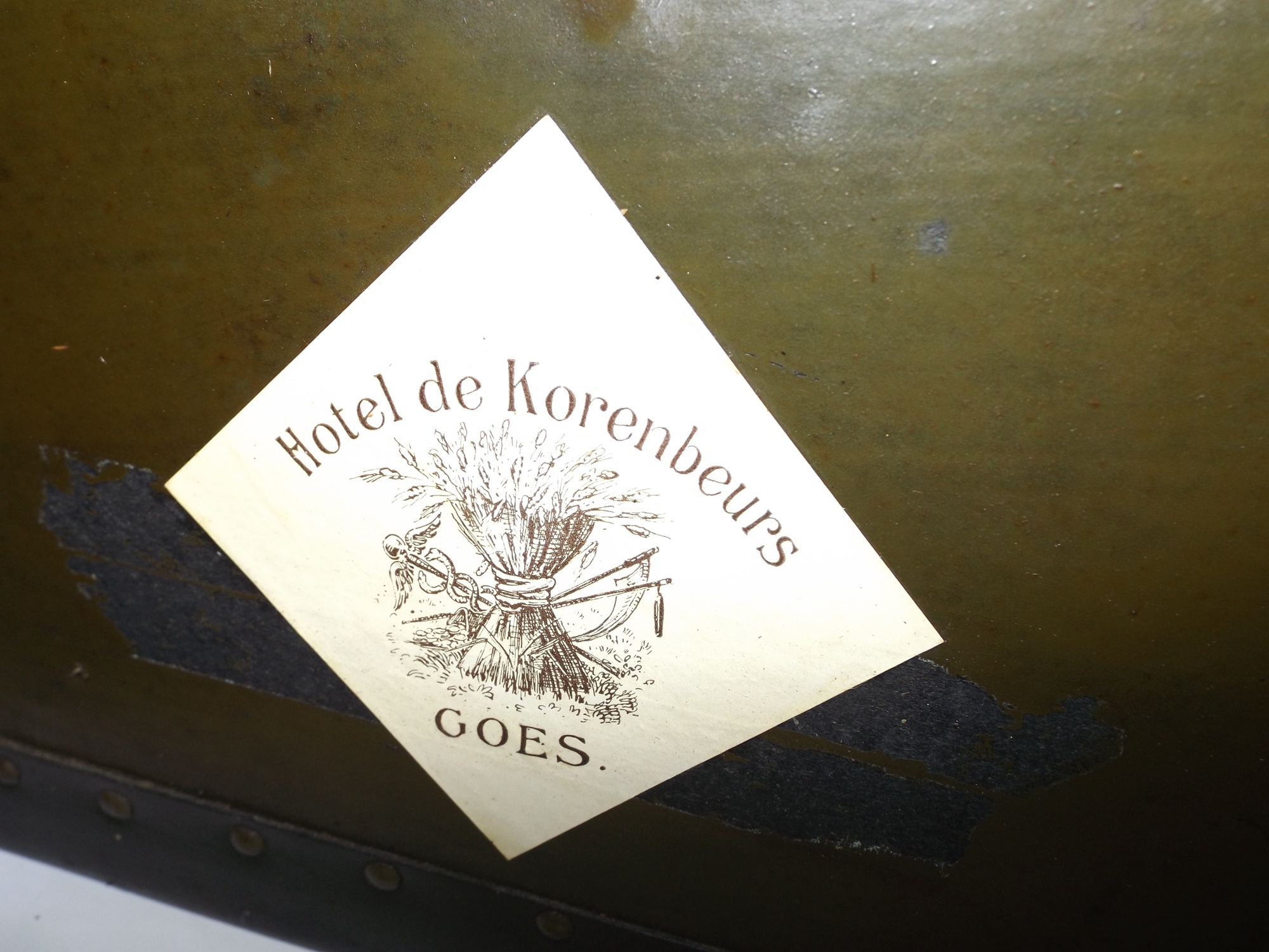 Foot Locker with Travel Stickers