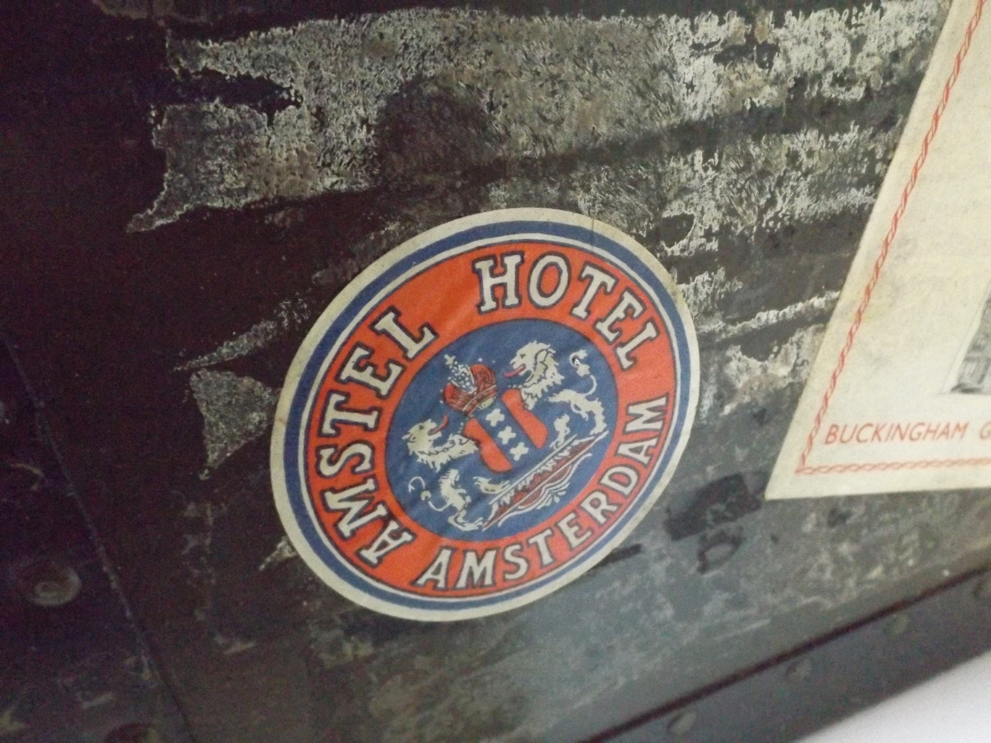 Foot Locker with Travel Stickers