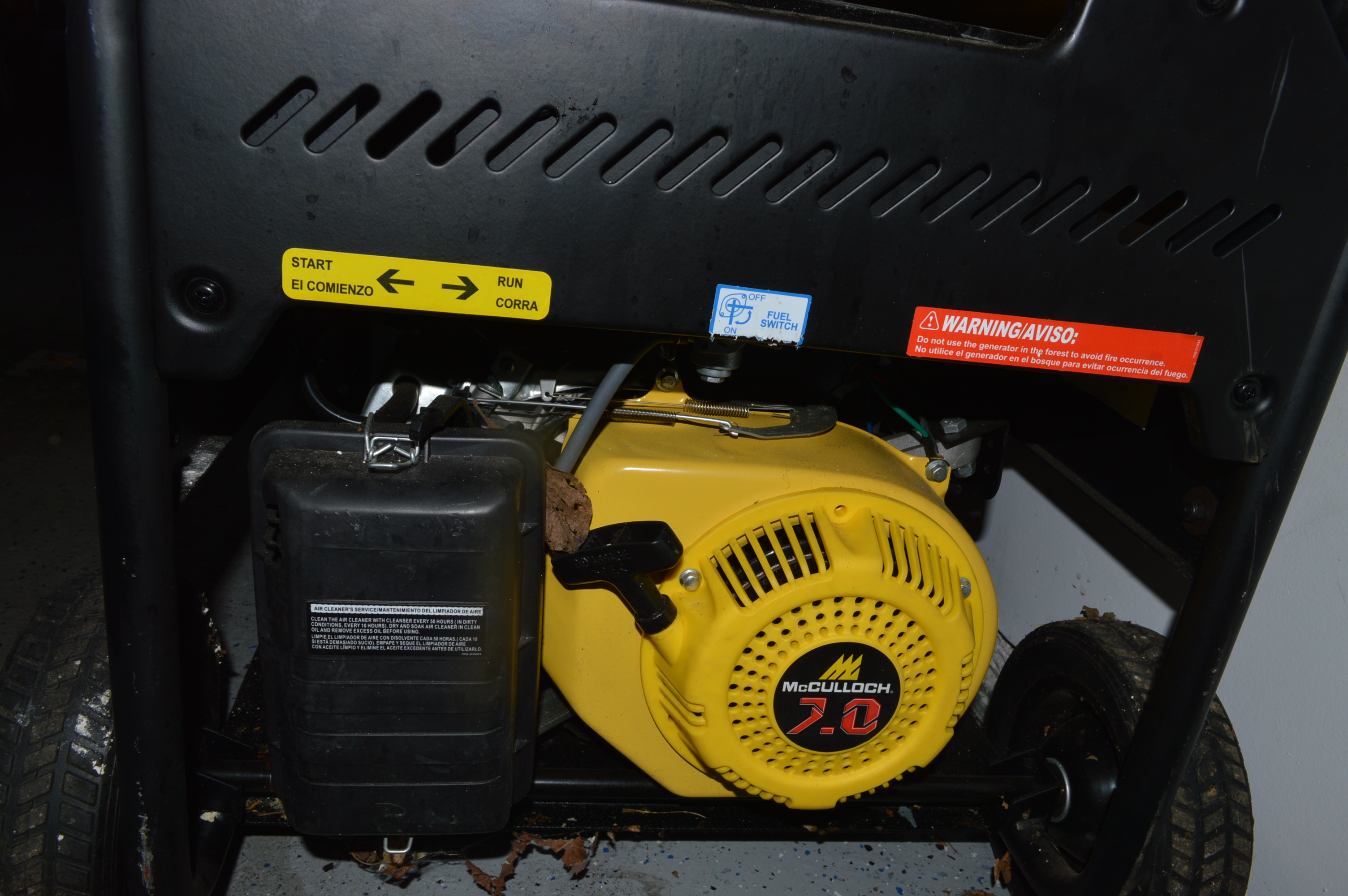 McCulloch Portable Generator