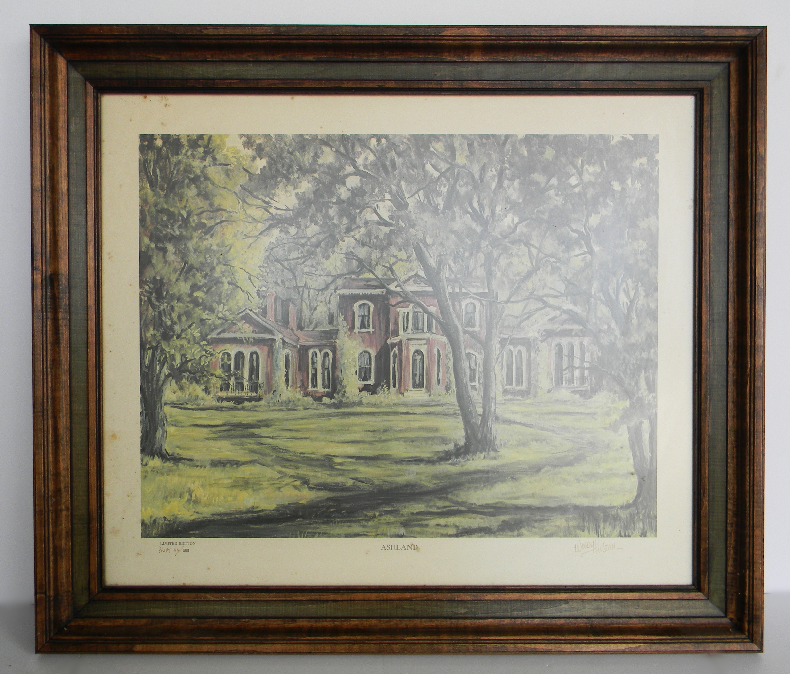 Pair of Limited Edition Prints of Lexington KY by Woody Huston