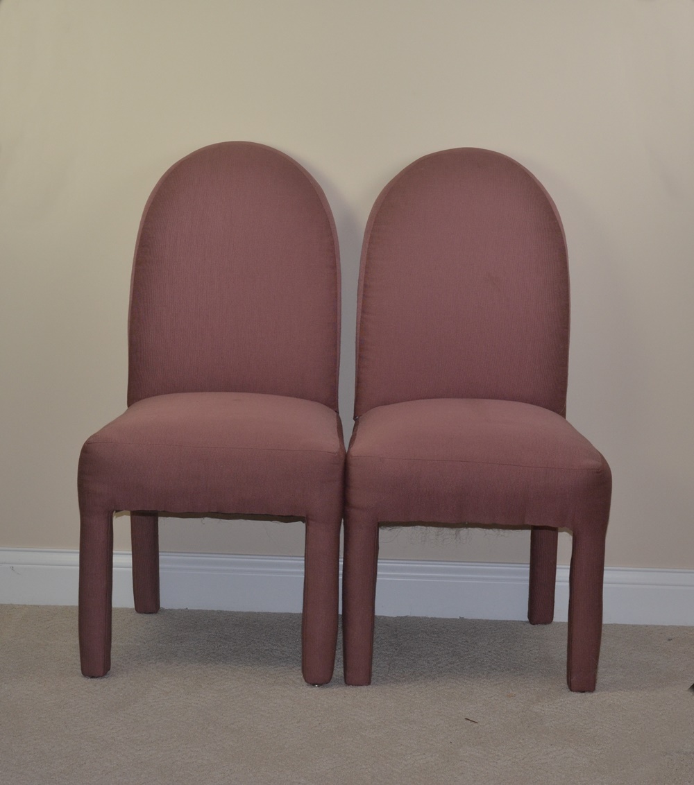 Two Upholstered Side Chairs