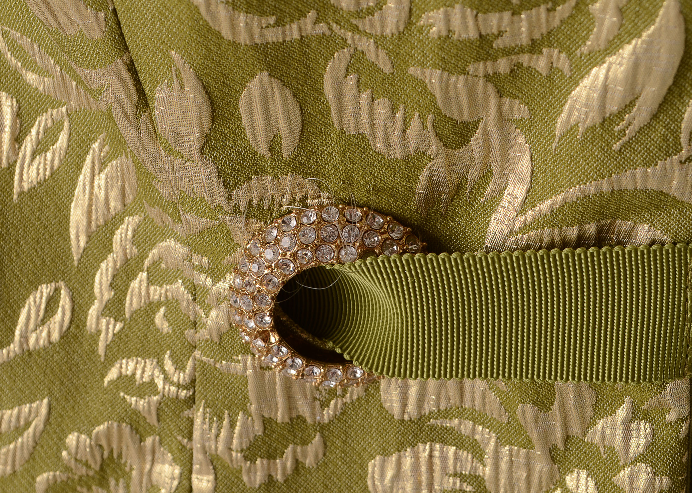 Chetta B Jacquard floral Print Cocktail Dress