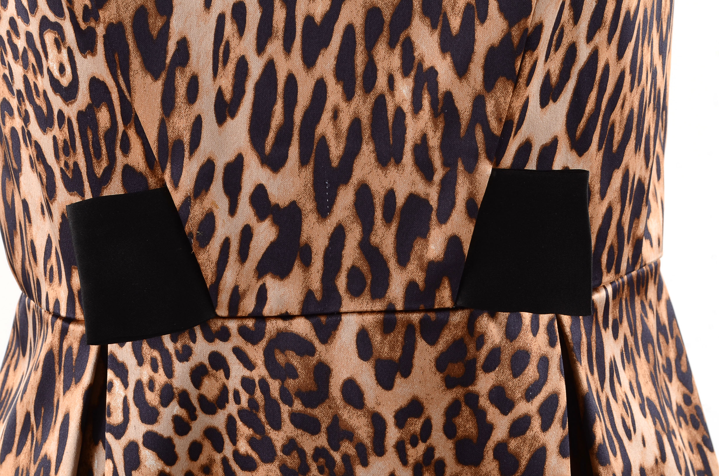 Chetta B Animal Print Cocktail Dress