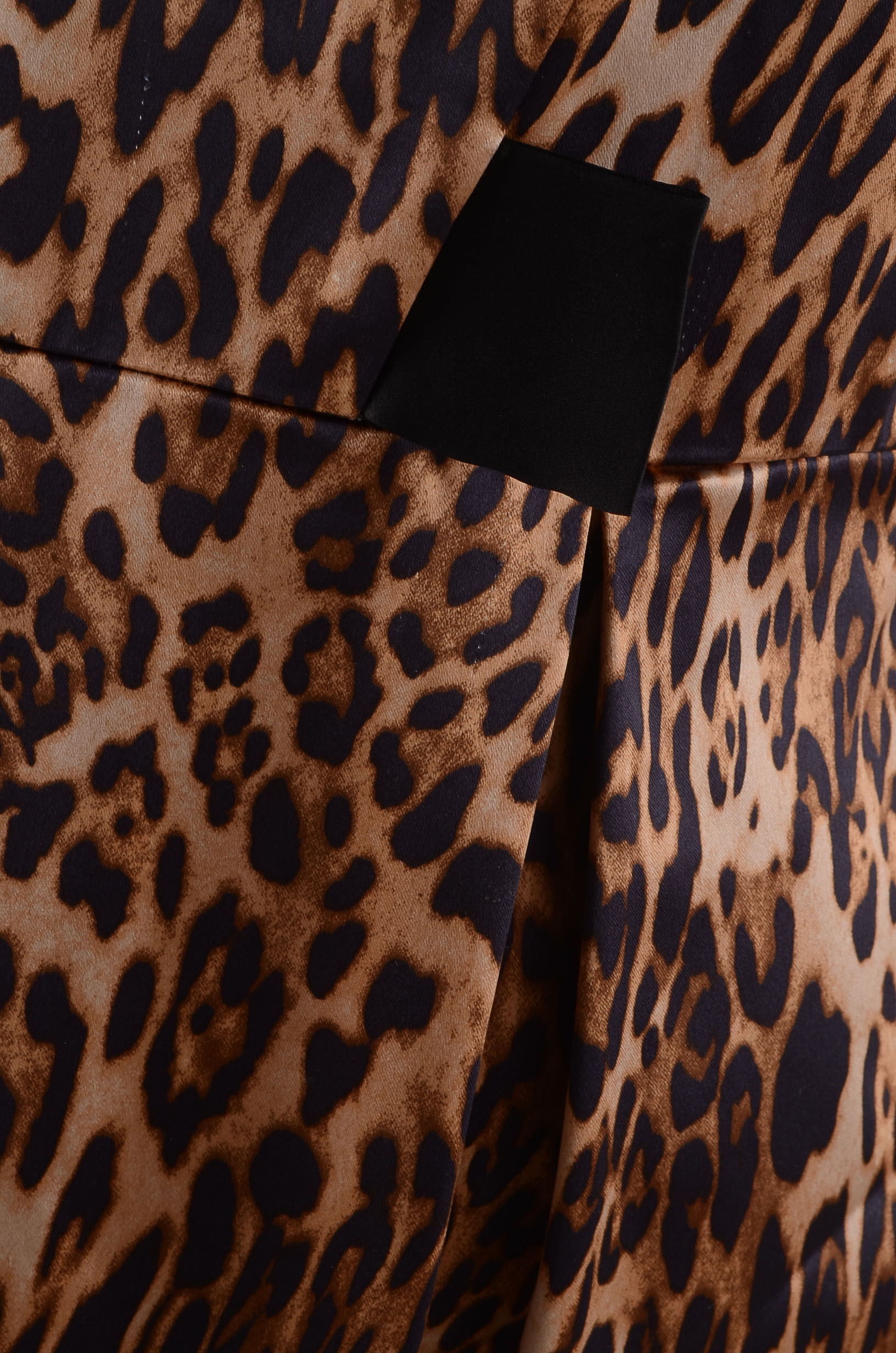 Chetta B Animal Print Cocktail Dress