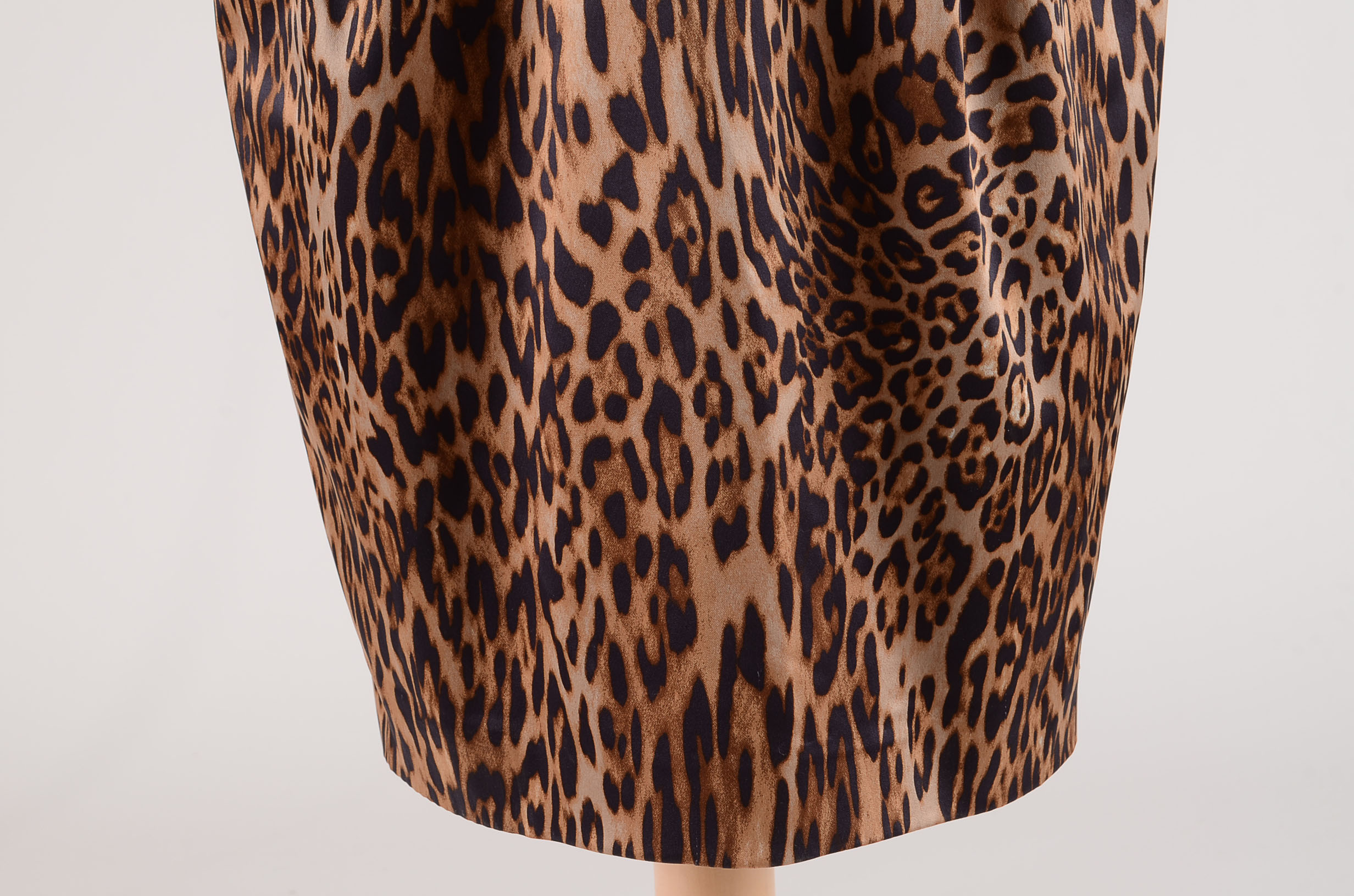 Chetta B Animal Print Cocktail Dress