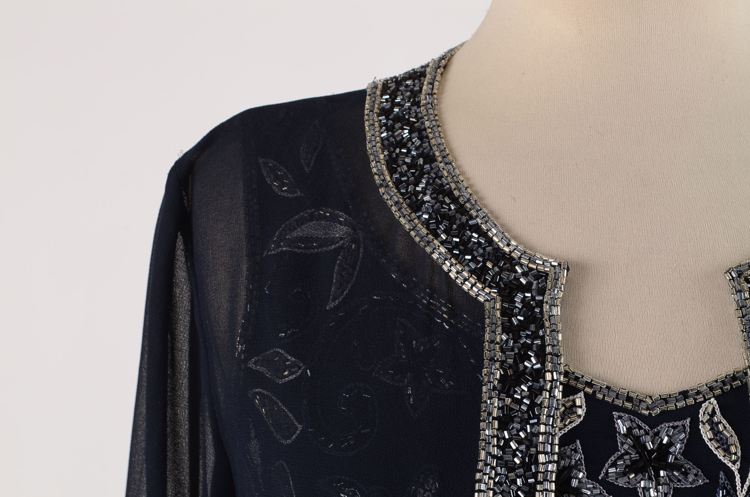 Jkara of New York Hand Beaded Formal Dress with Jacket