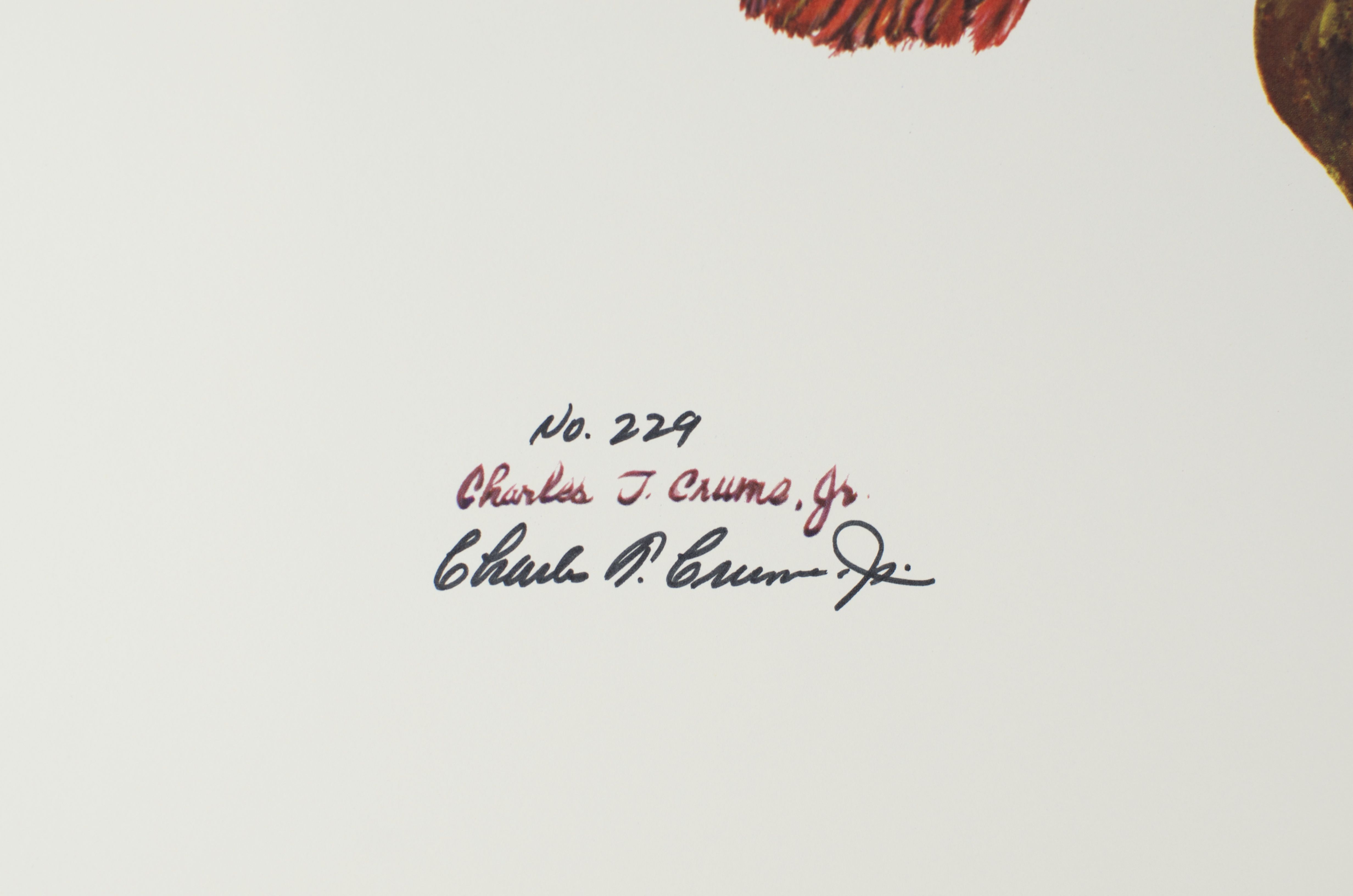 Signed and Numbered Charles T. Crume Jr. Print