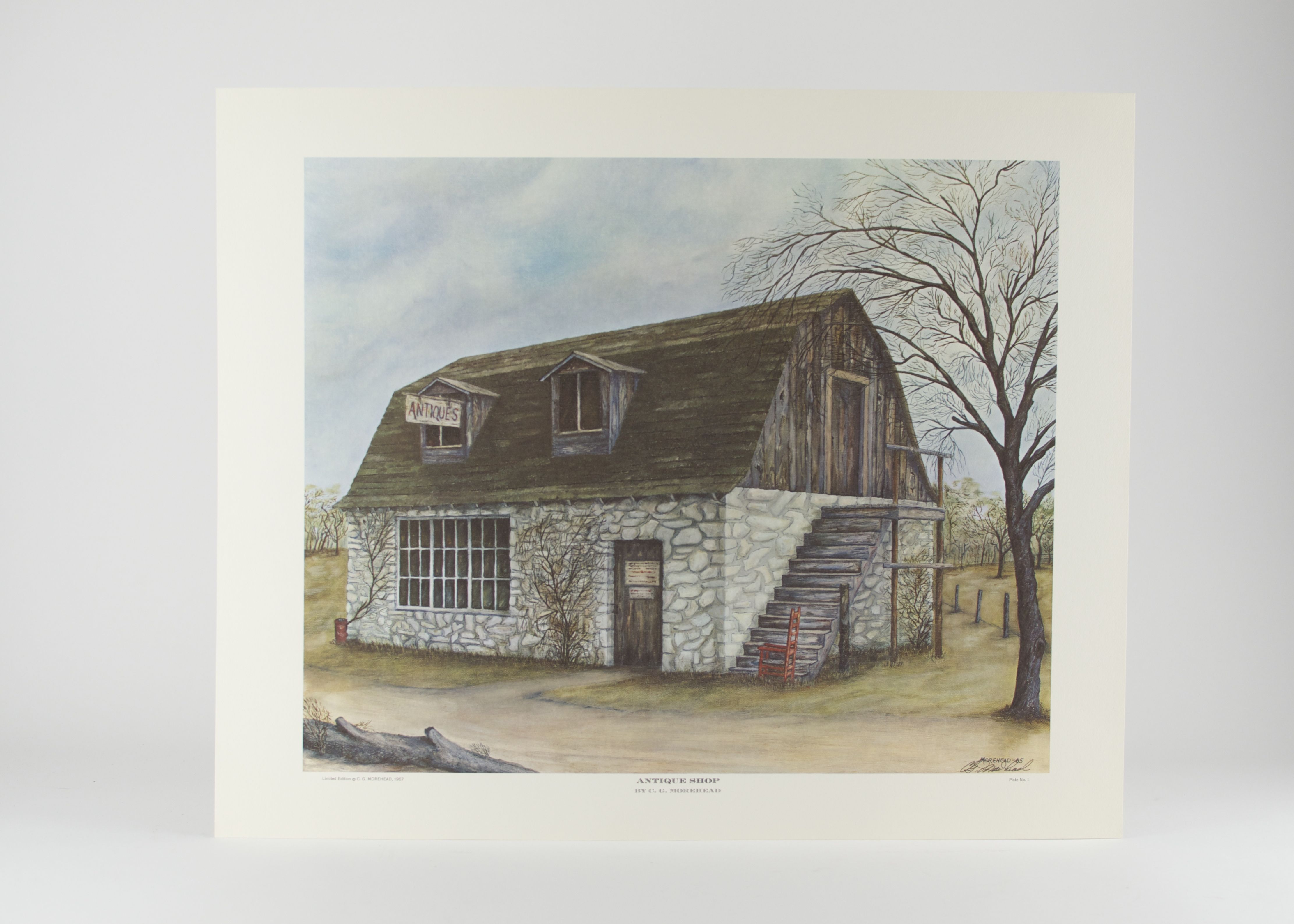 Signed C.G. Morehead Print