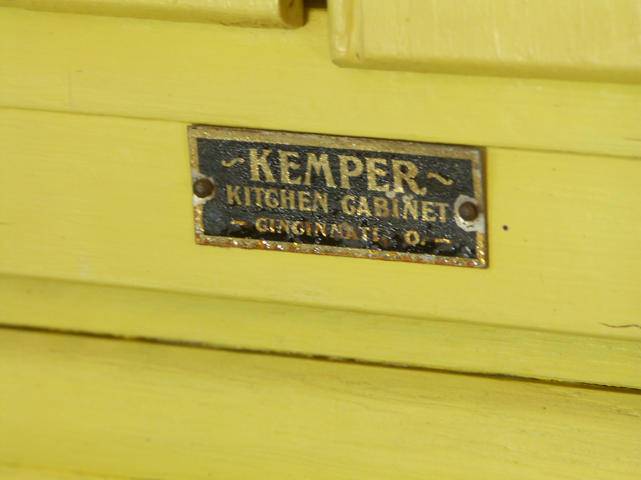1950s Kemper 'Hoosier' Style Kitchen Cabinet