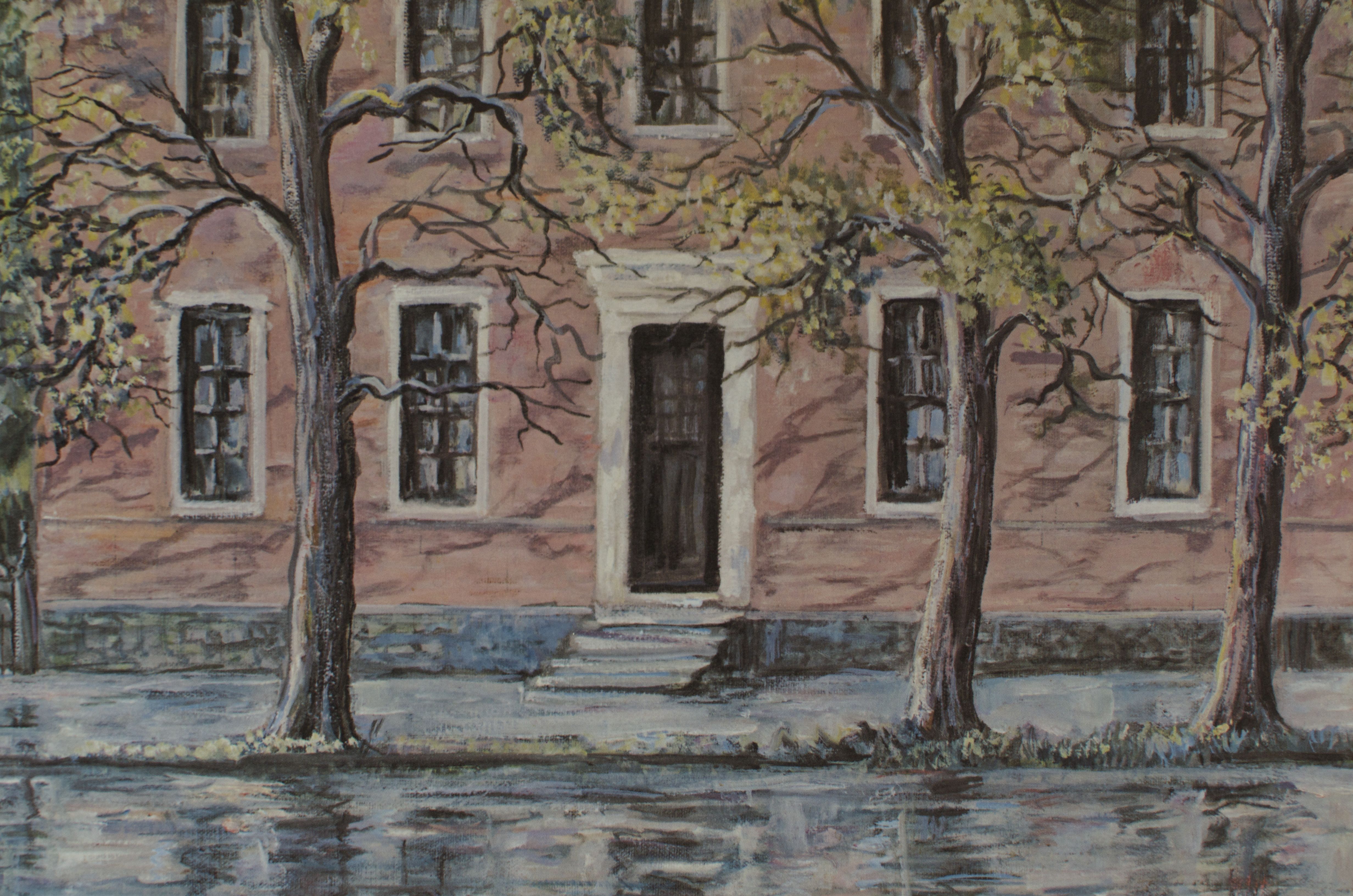 Signed "Mary Todd Home" Print by Huston