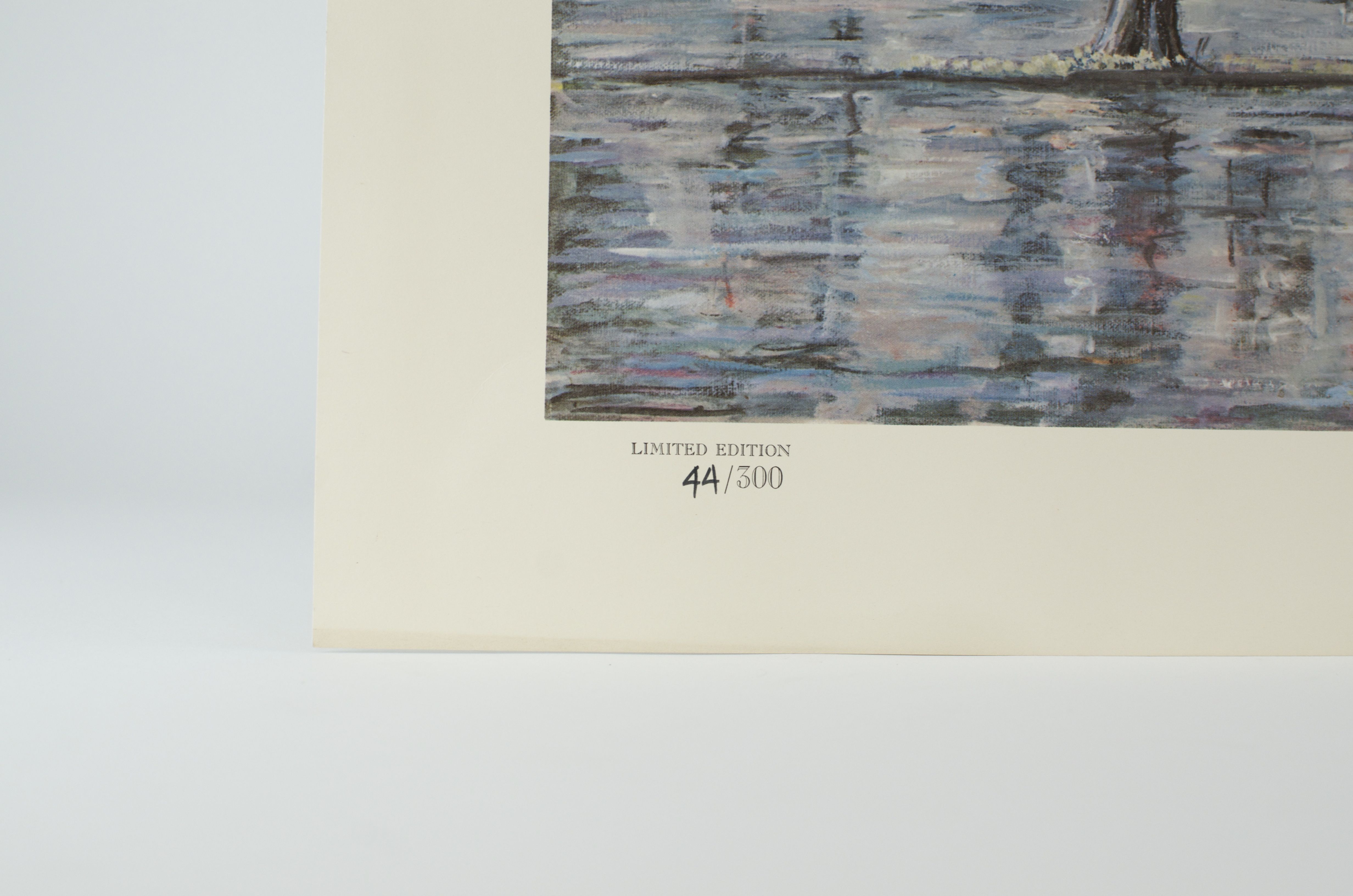 Signed "Mary Todd Home" Print by Huston