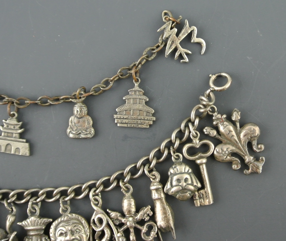 Charm Bracelets From India & Europe