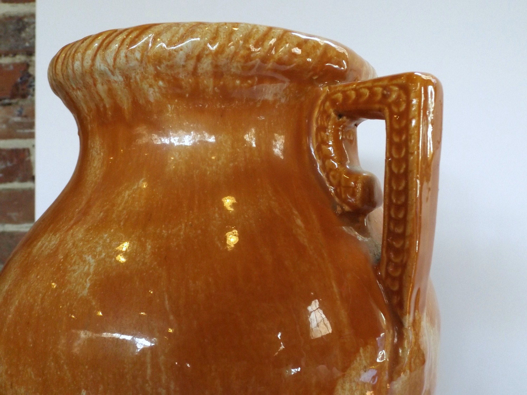 Zaneville Pottery Floor Vase