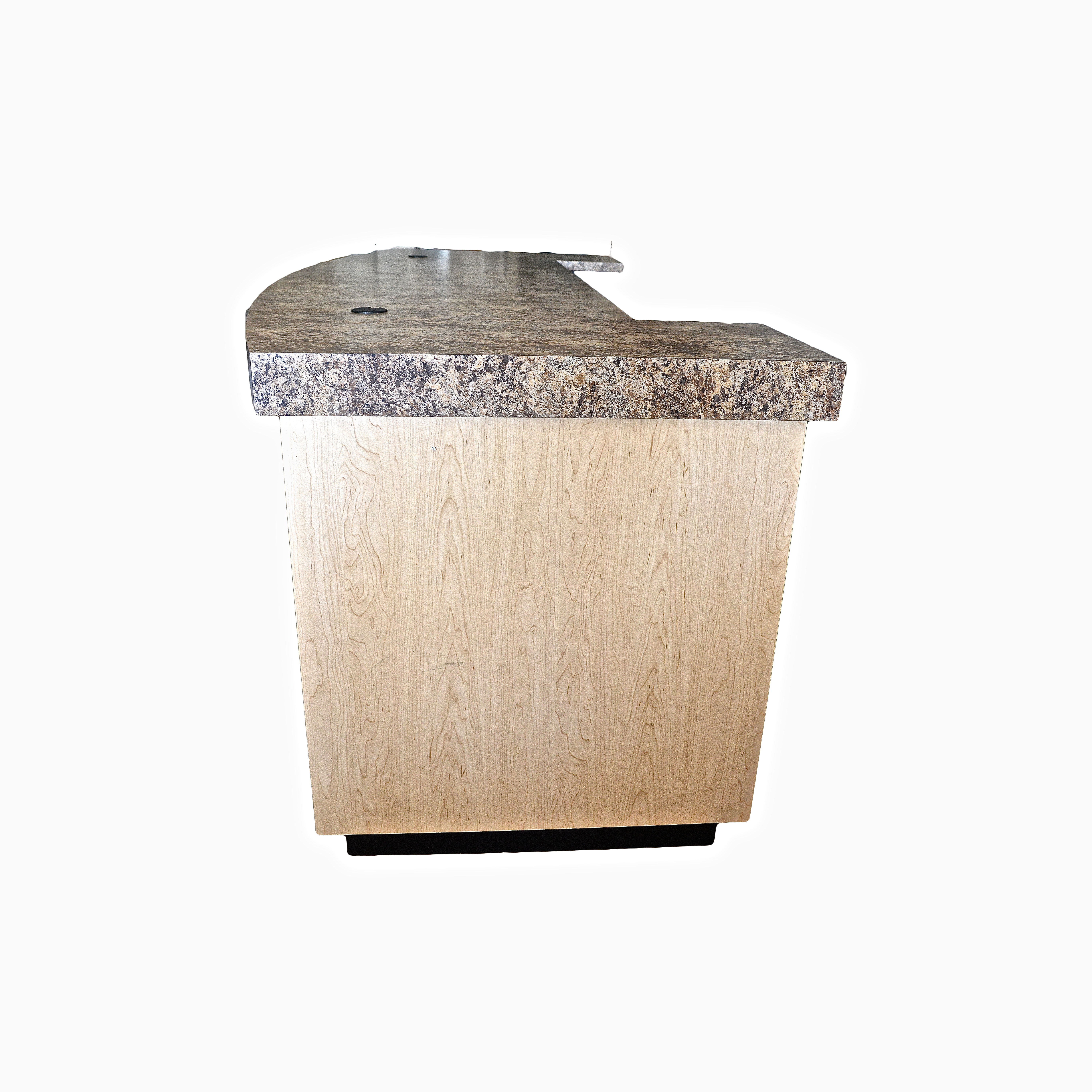 Retail Oversized Reception Desk with Formica Countertop