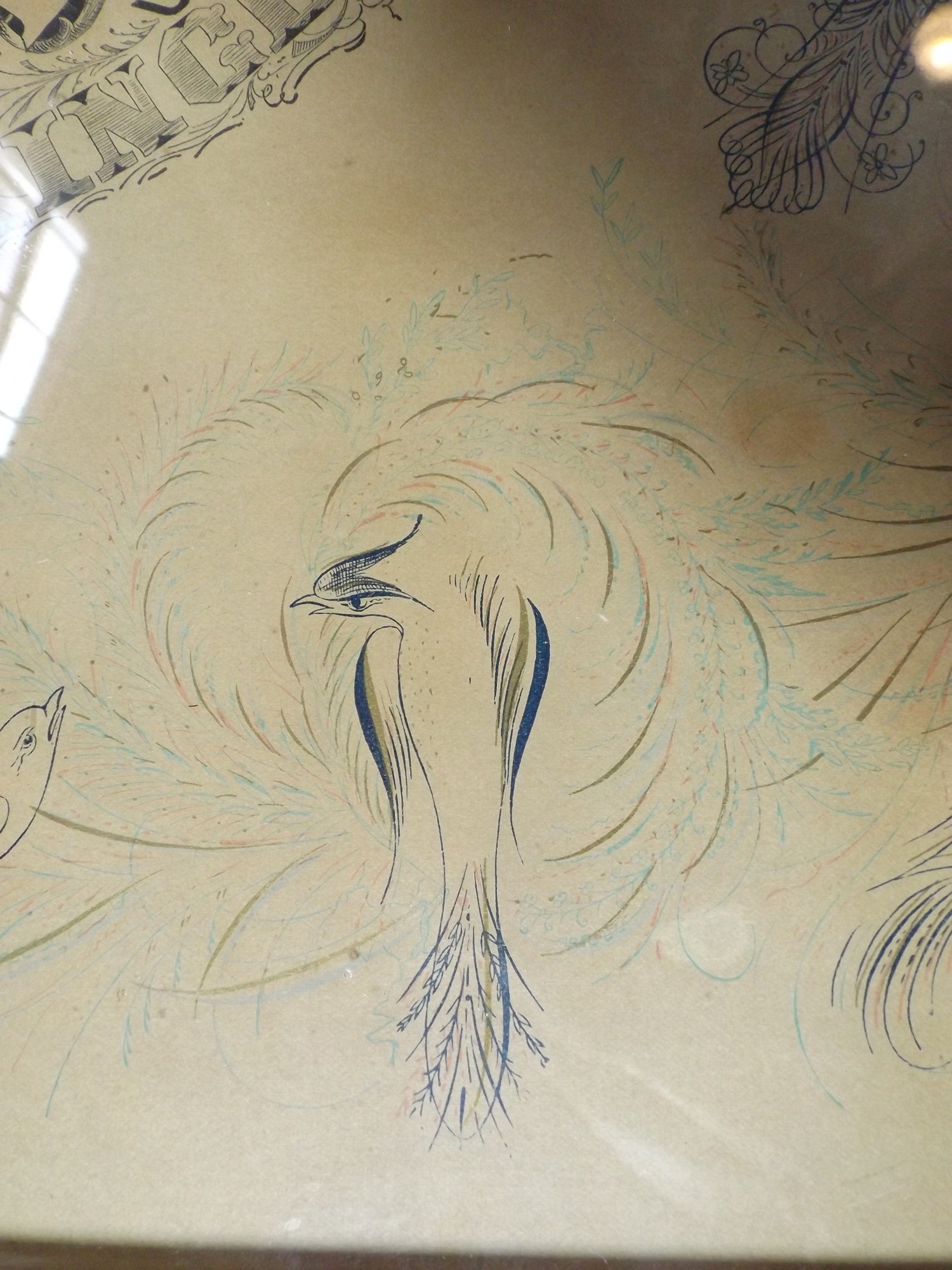 Vintage Lord's Prayer Steel Engraving