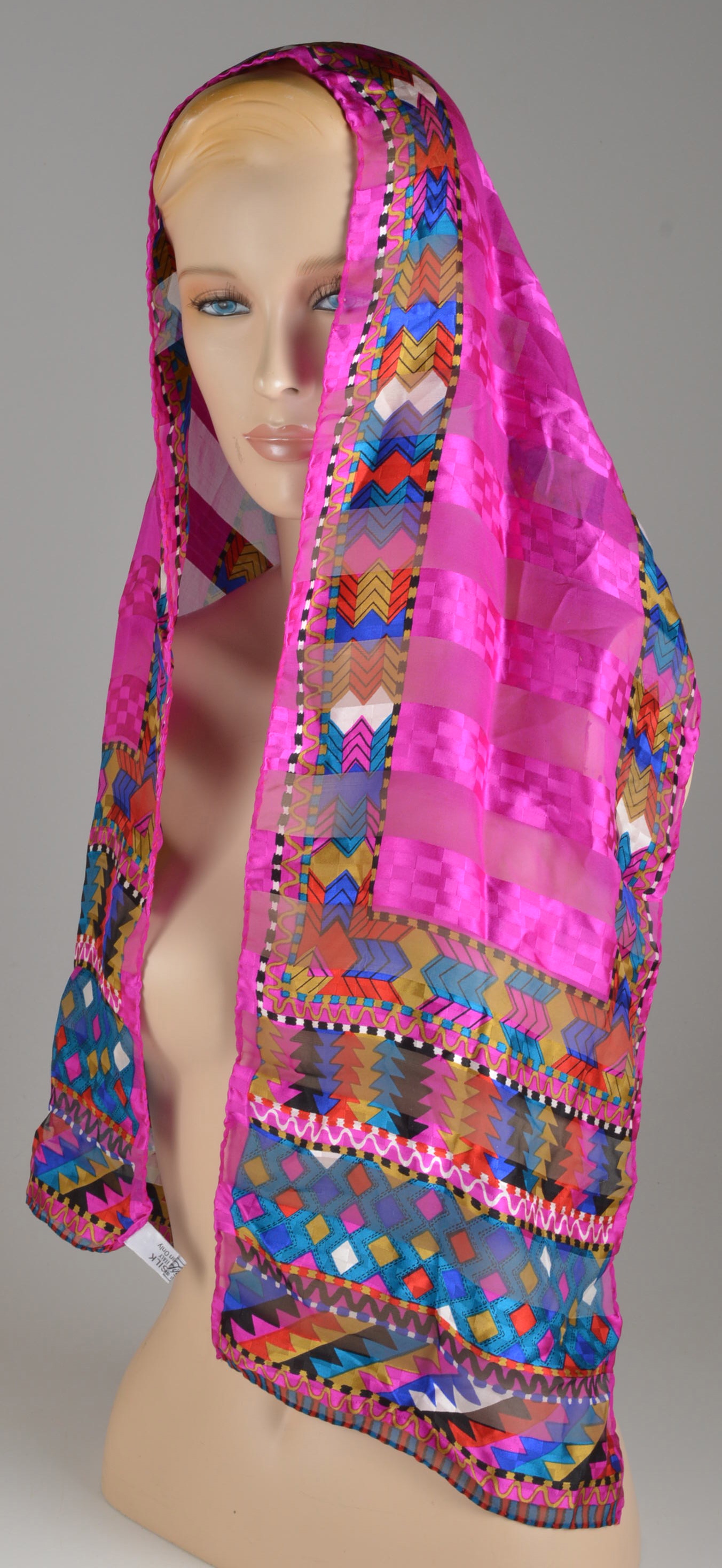 Collection of Eight Silk and Knit Scarves and Henri Bendel Gloves