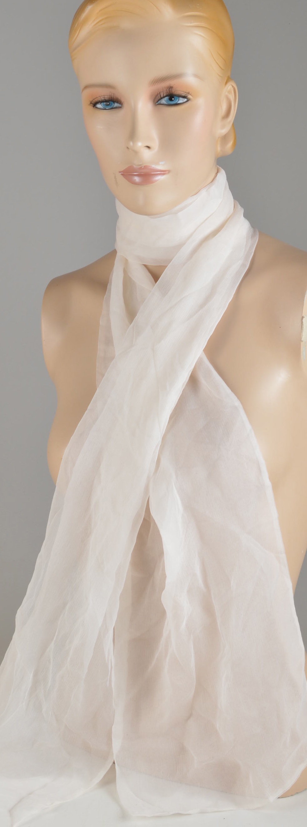 Collection of Eight Silk and Knit Scarves and Henri Bendel Gloves