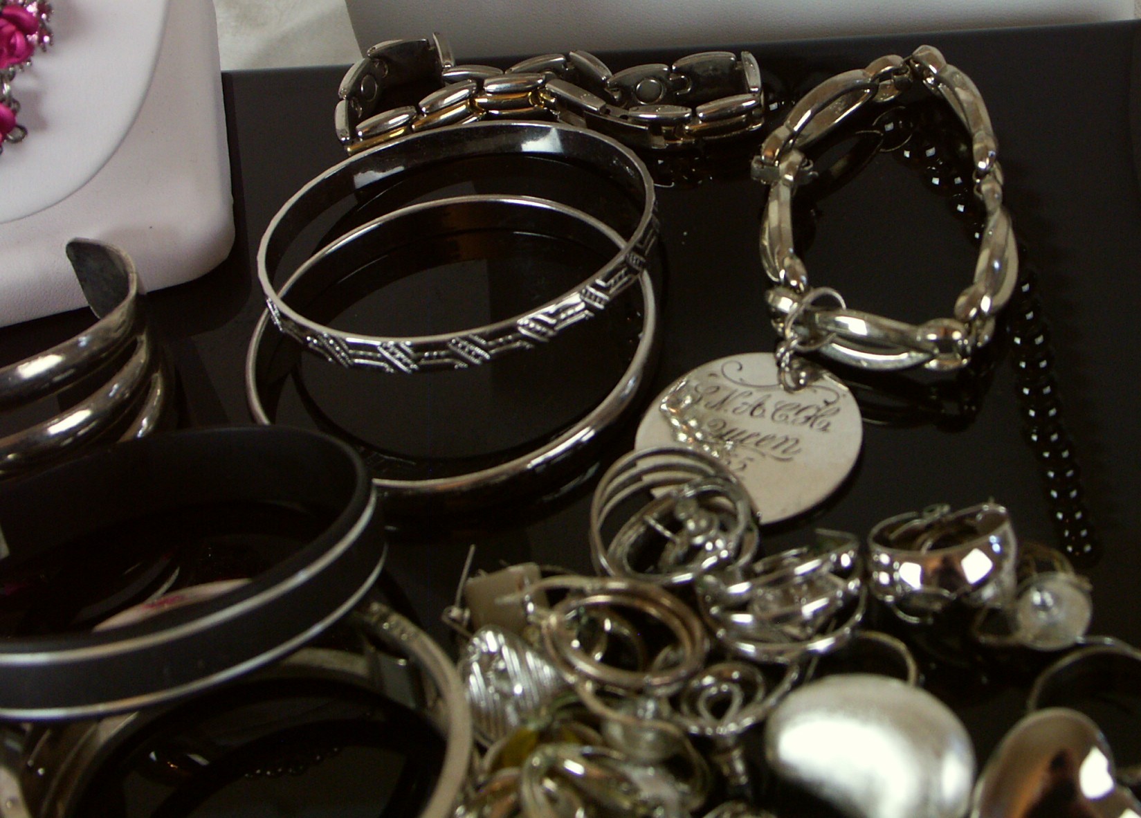 Silver-Tone Fashion Jewelry Lot