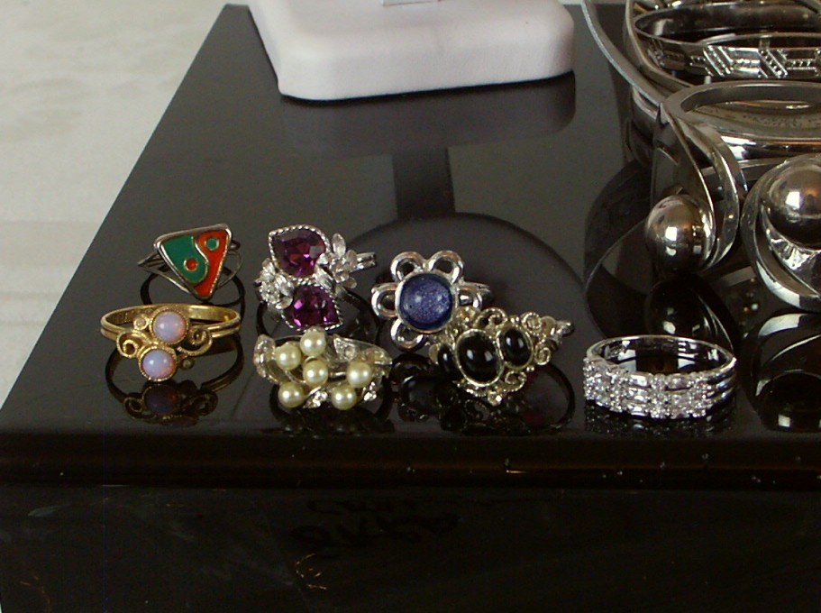Silver-Tone Fashion Jewelry Lot