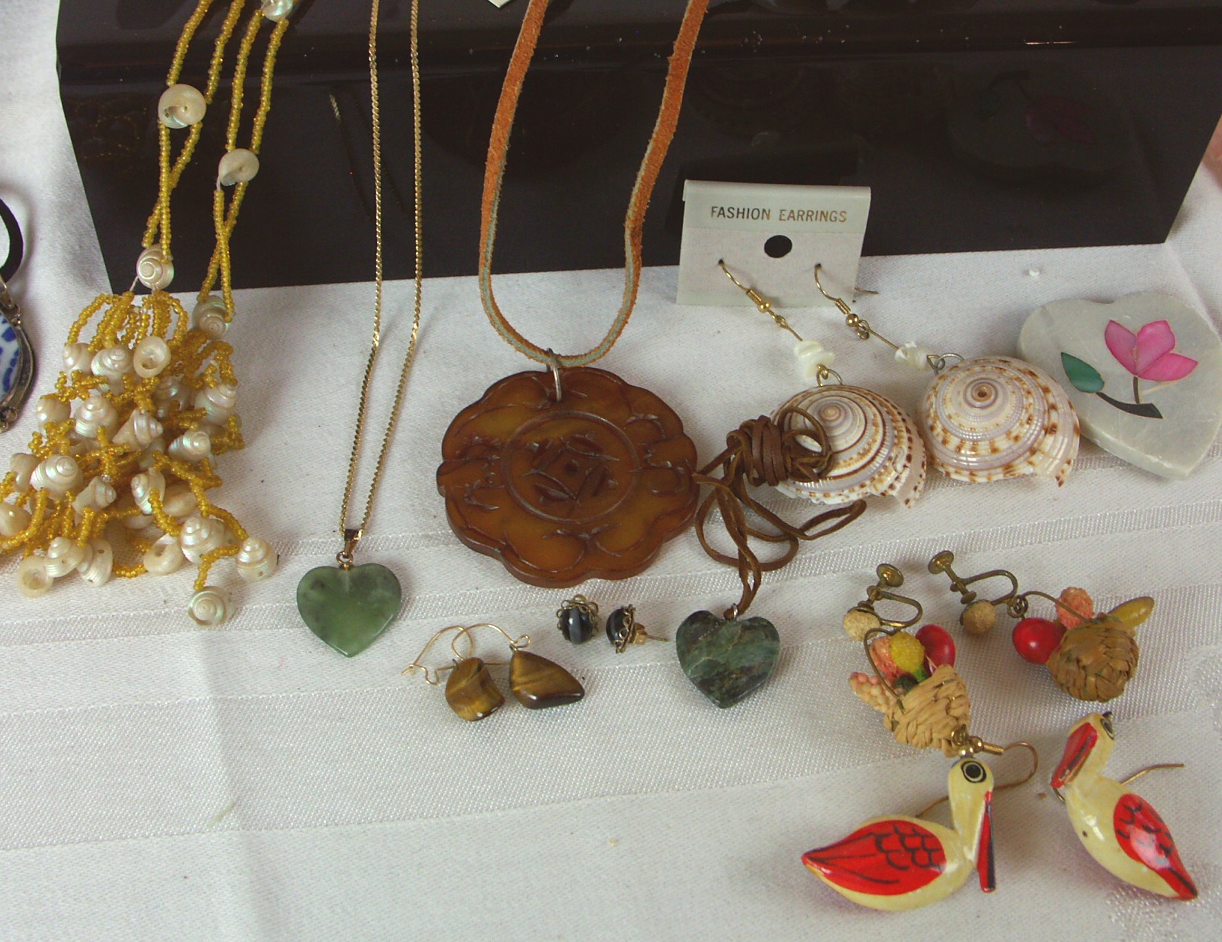 Lot of Naturals, Shell and Stone Jewelry