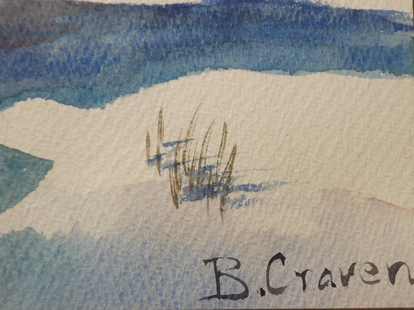 Original Signed Watercolor