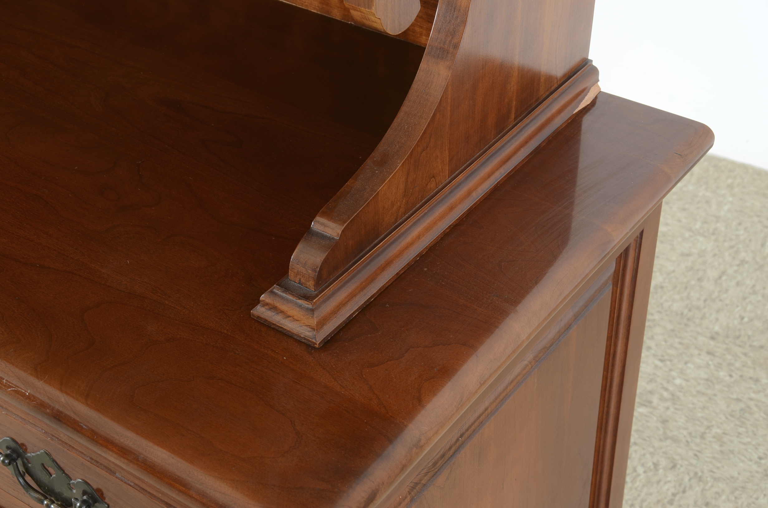 Cherry Sideboard & Cabinet by Monitor Furniture Co.