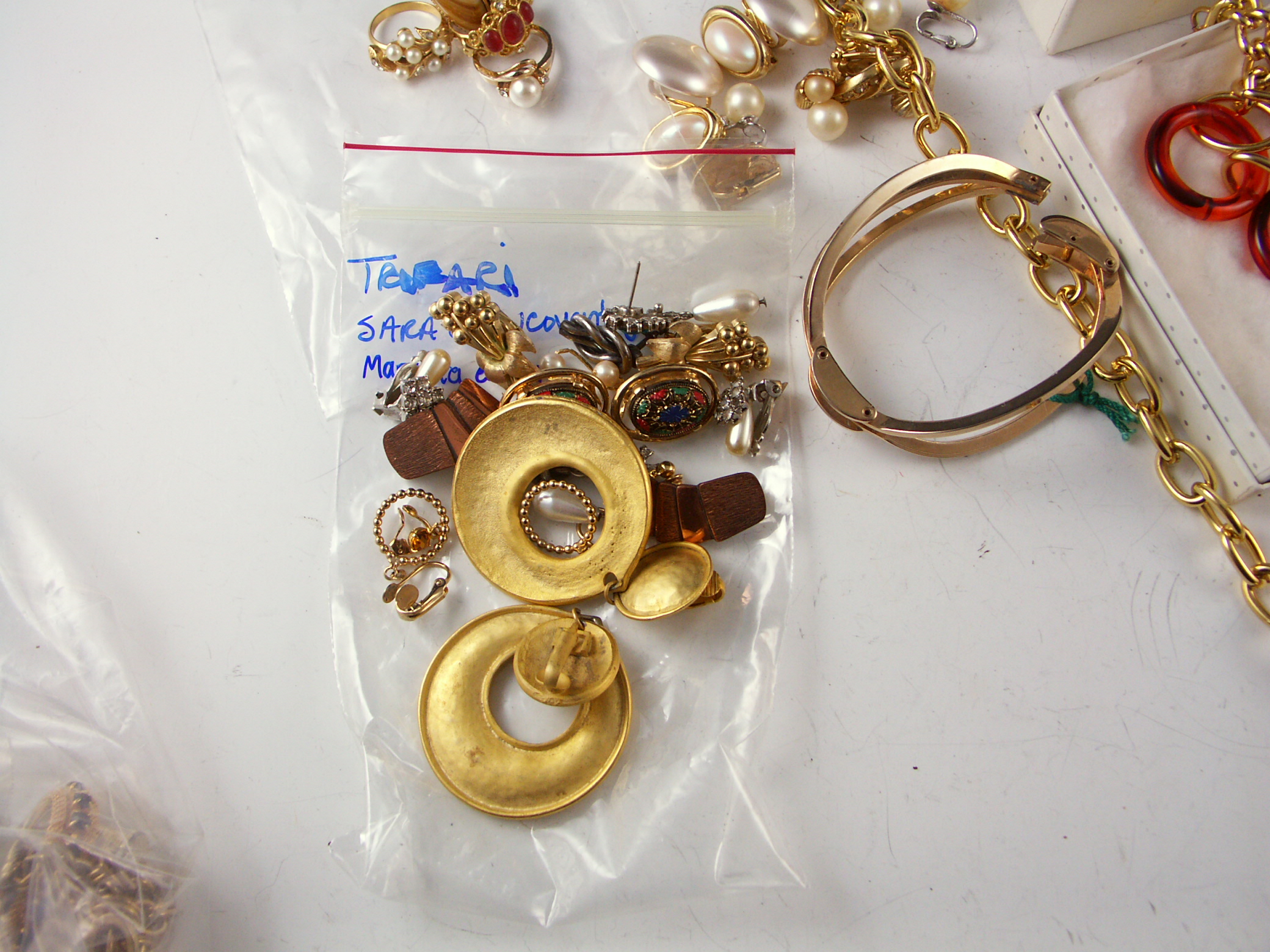 Gold-Tone Fashion Jewelry Lot