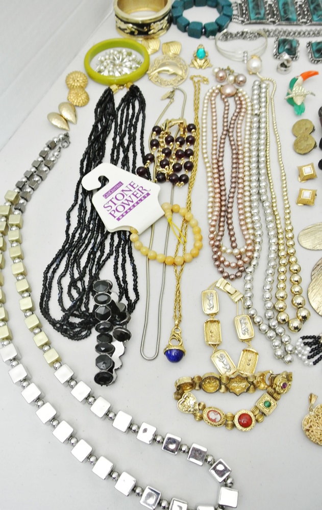 Attractive Lot Of Bangles, Bracelets, Earrings, Necklaces