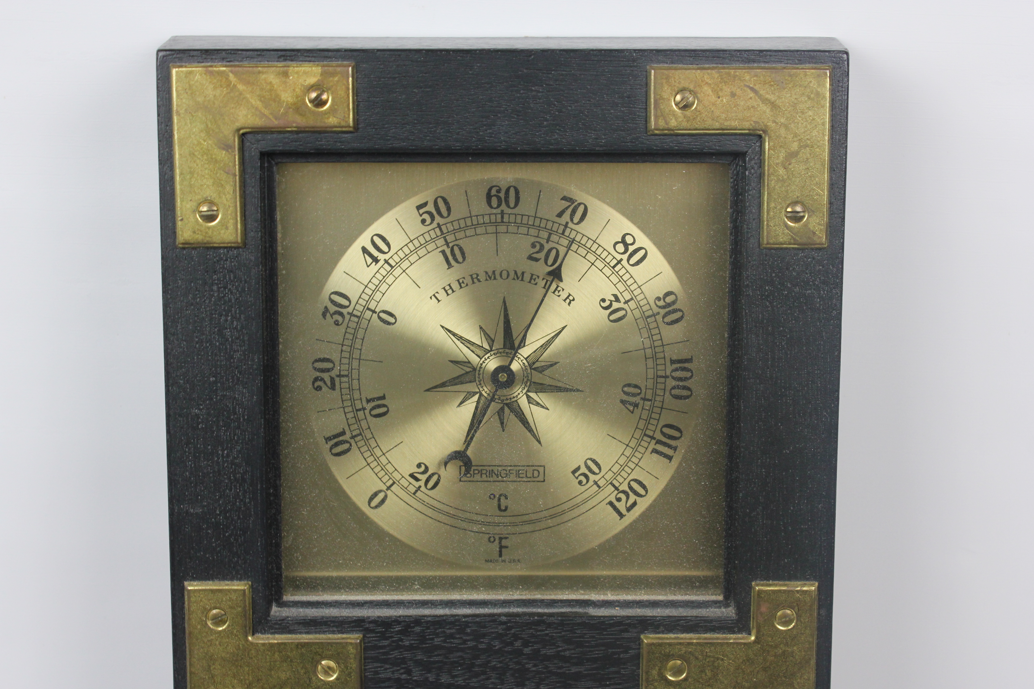 Vintage Springfield Wall Barometer