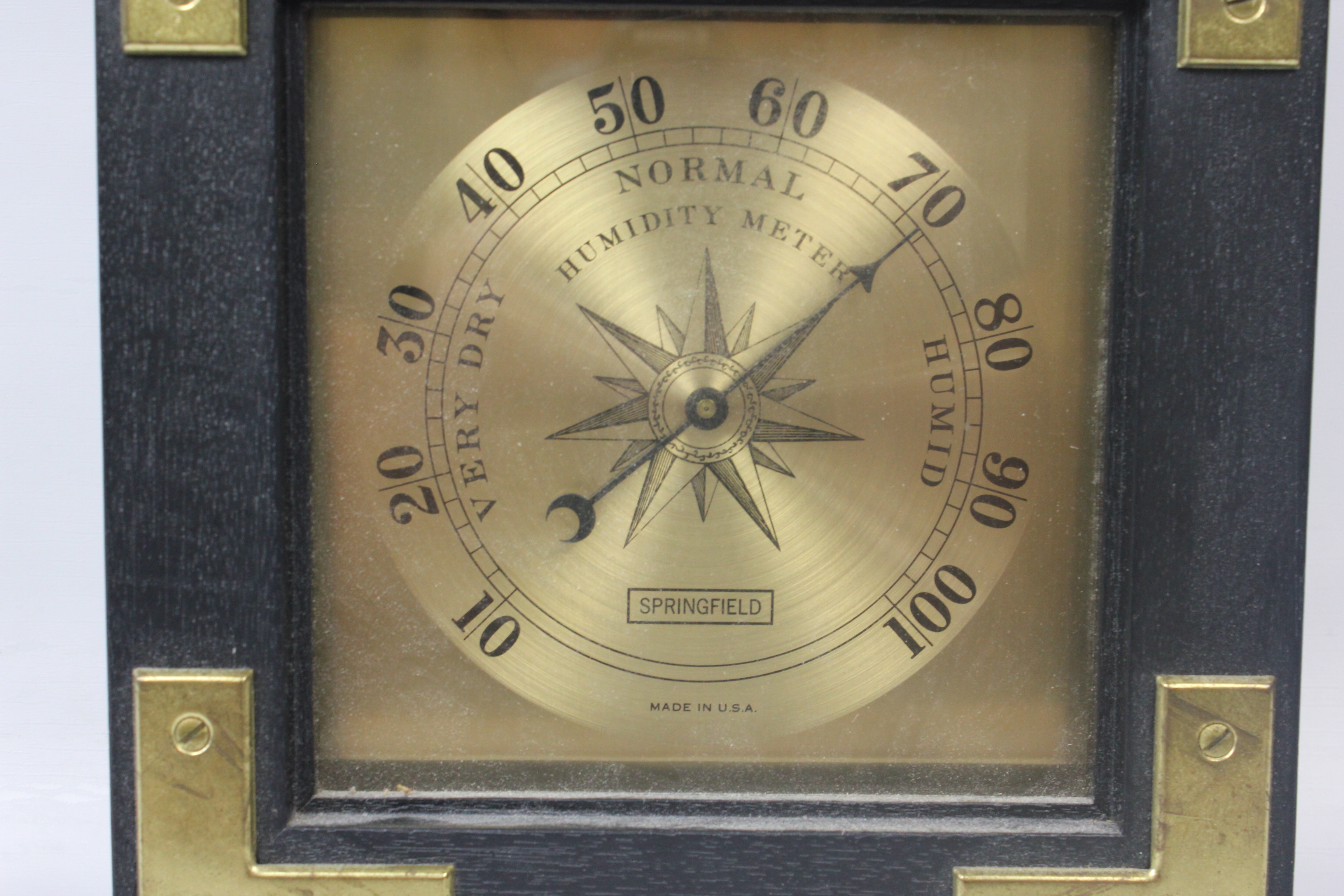 Vintage Springfield Wall Barometer