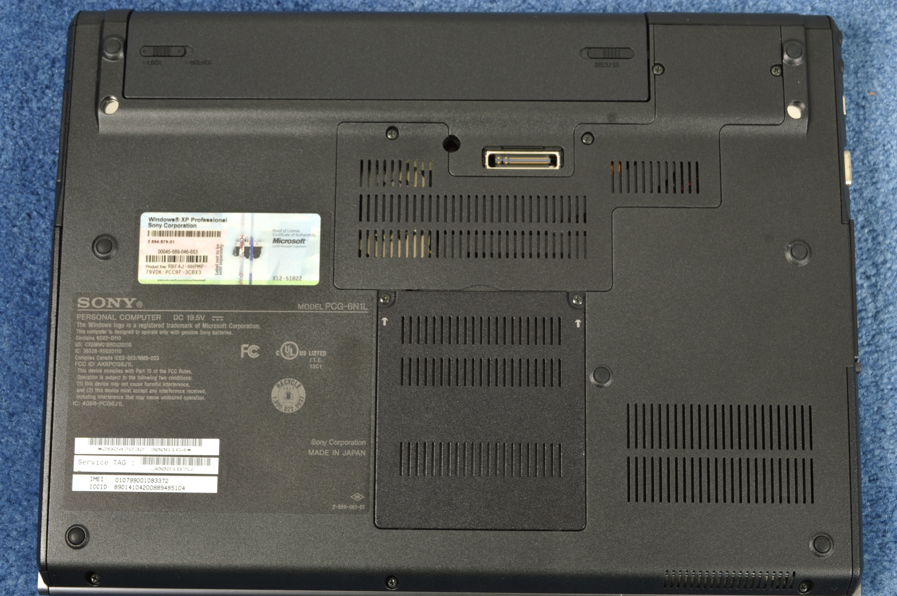 Sony Vaio Laptop with Operating System