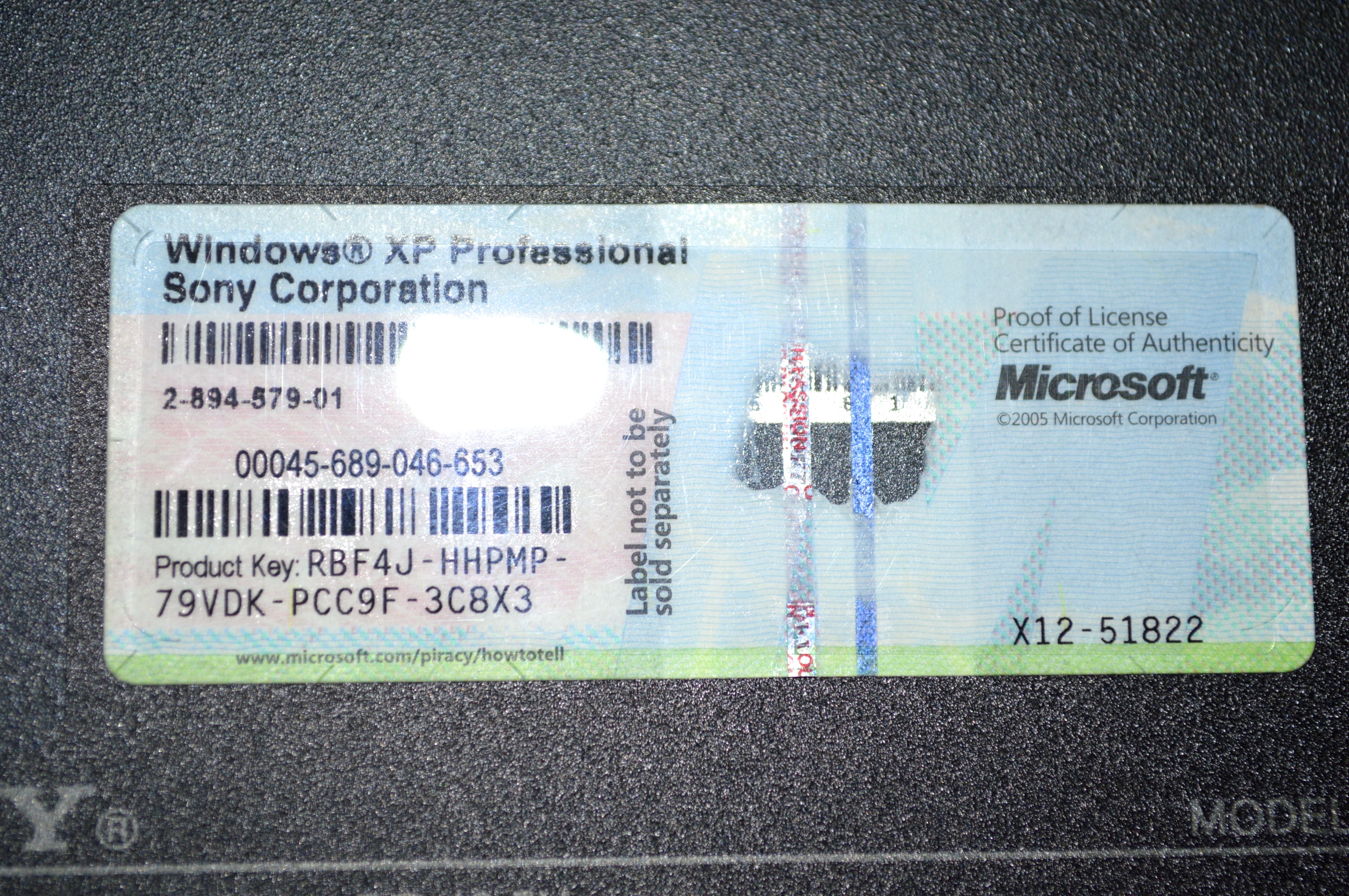 Sony Vaio Laptop with Operating System